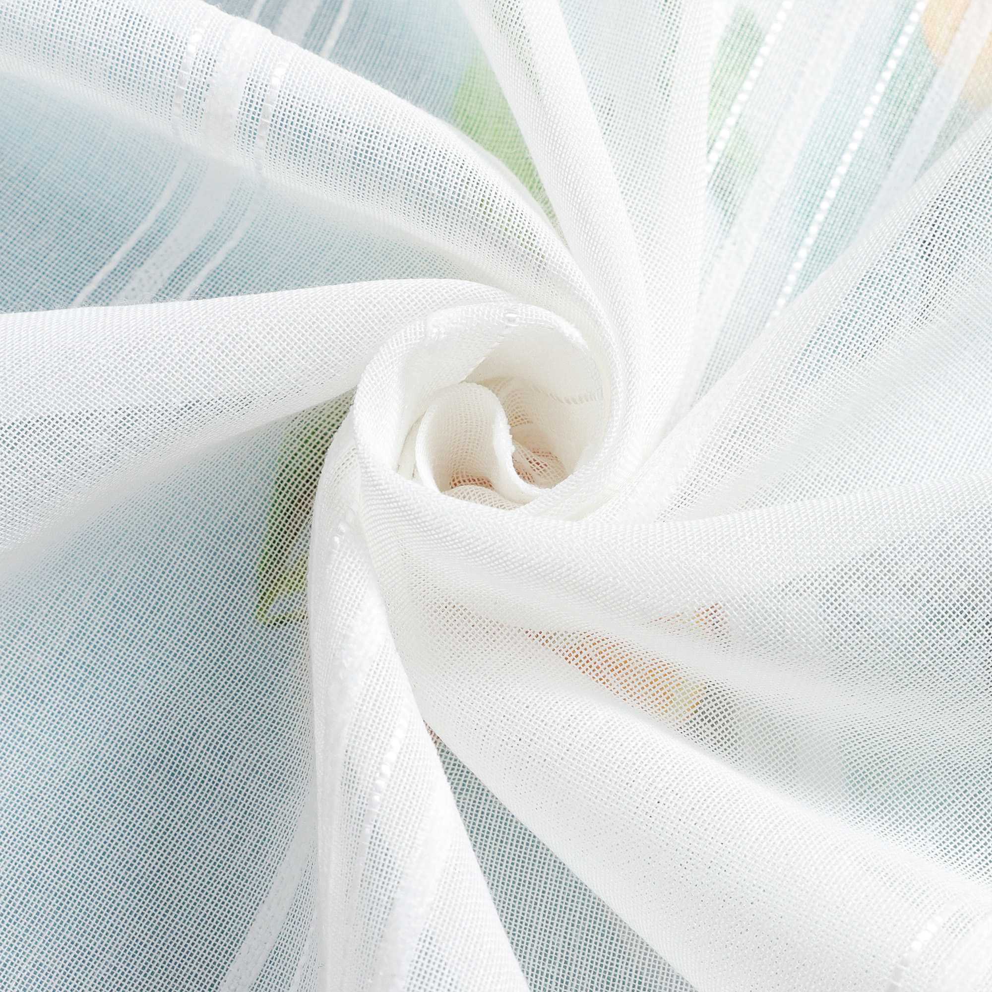 Delien Raffrollo mit Schlaufen und Quasten | Elegantes Design für stilvolle Fenster