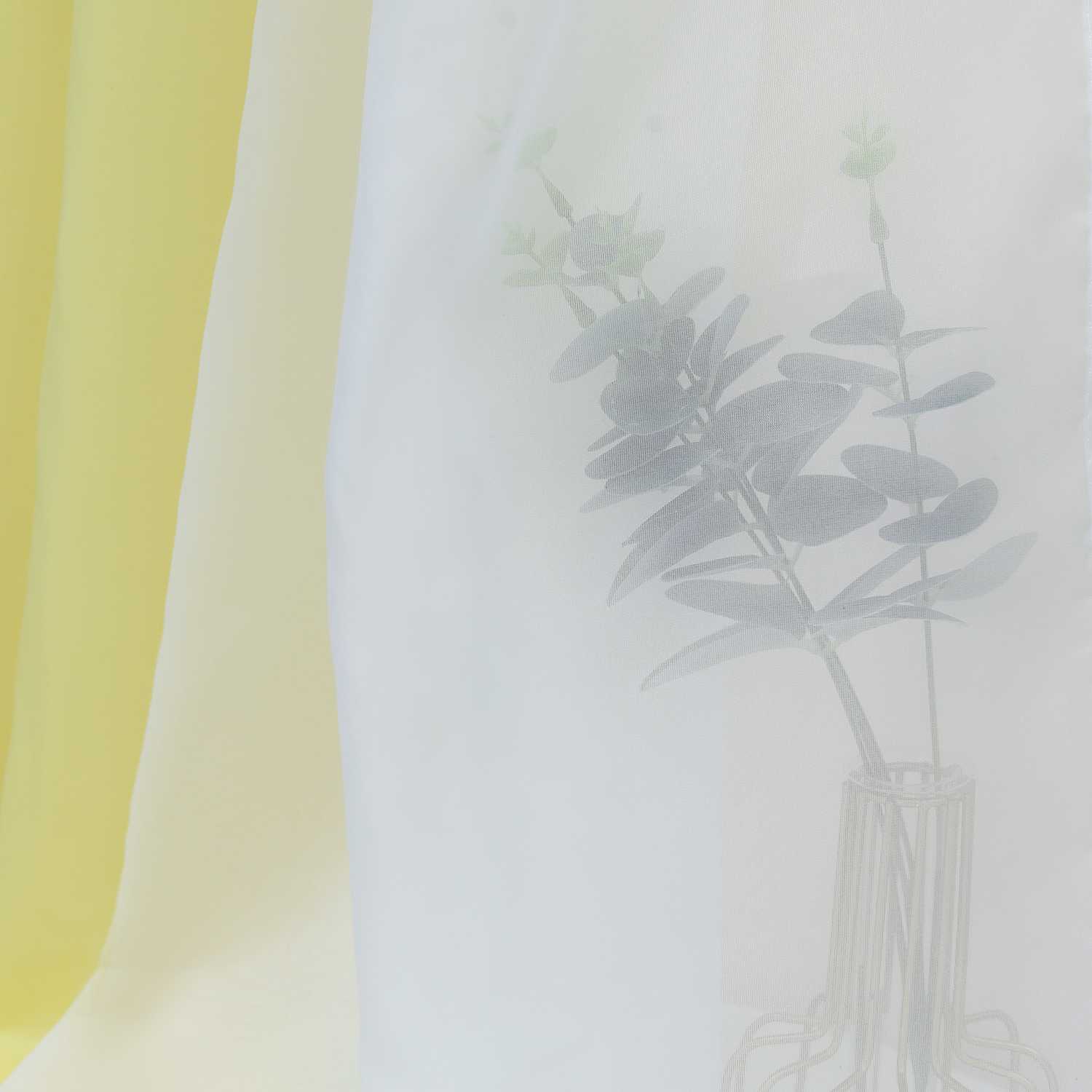 Dekorative Gardine Schal Farbverlauf extra lang 1 Stück