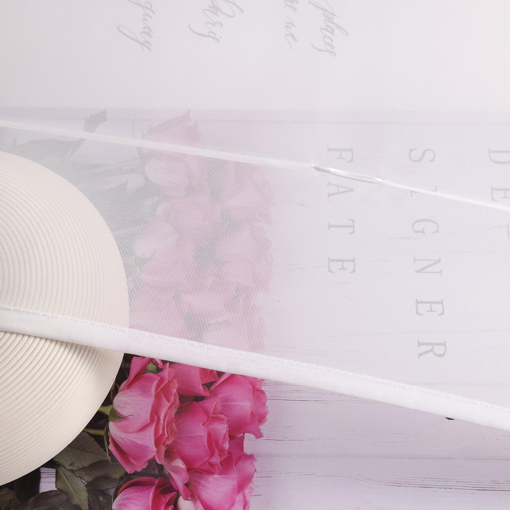 Rollos Kräuselbandgardine Transparente Fensterdeko Luftdurchlässig hochziehbar Unifarbe 1 Stück