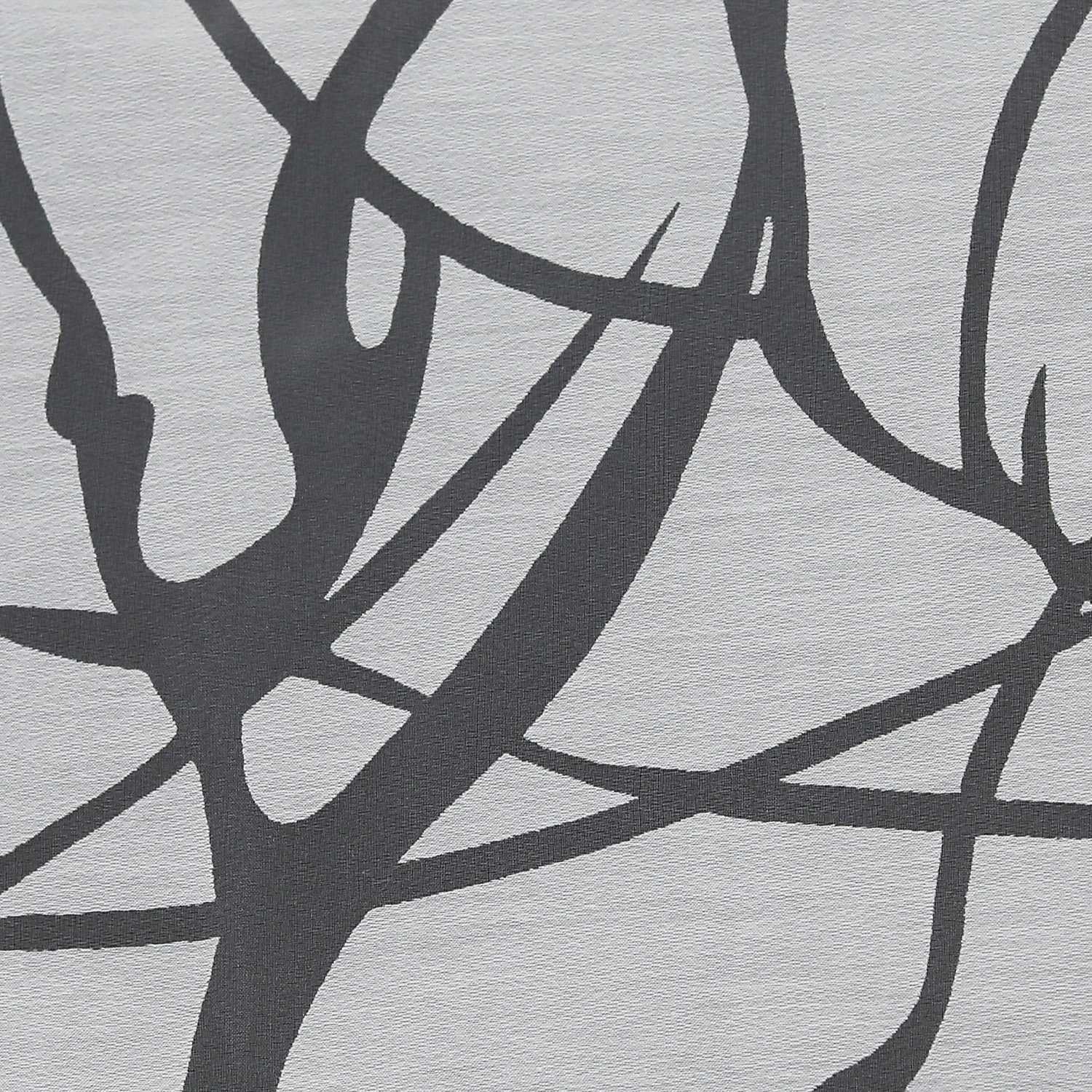 Transparenter Vorhang mit grobes Zweigmuster leicht Schutzfunktion Lichtdurchlässigkeit Gartenstil 1 Stück