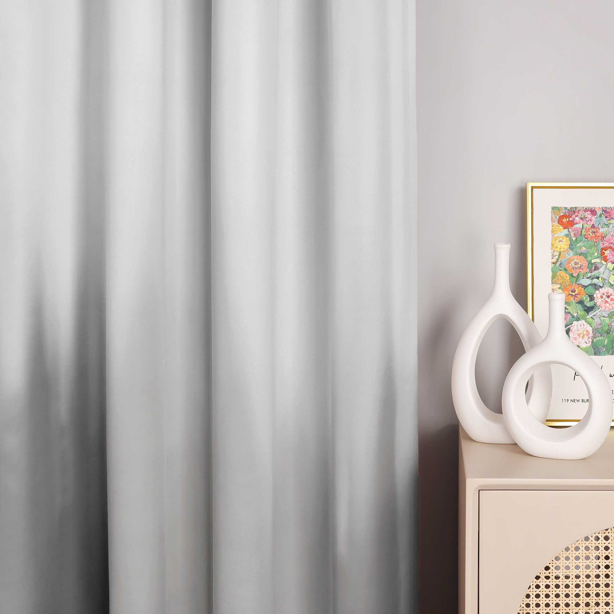 Verdunkelungsvorhang Blickdichte Gardinen Farbverlauf Ösenschal Schlafzimmer Wohnzimmer 1 Stück