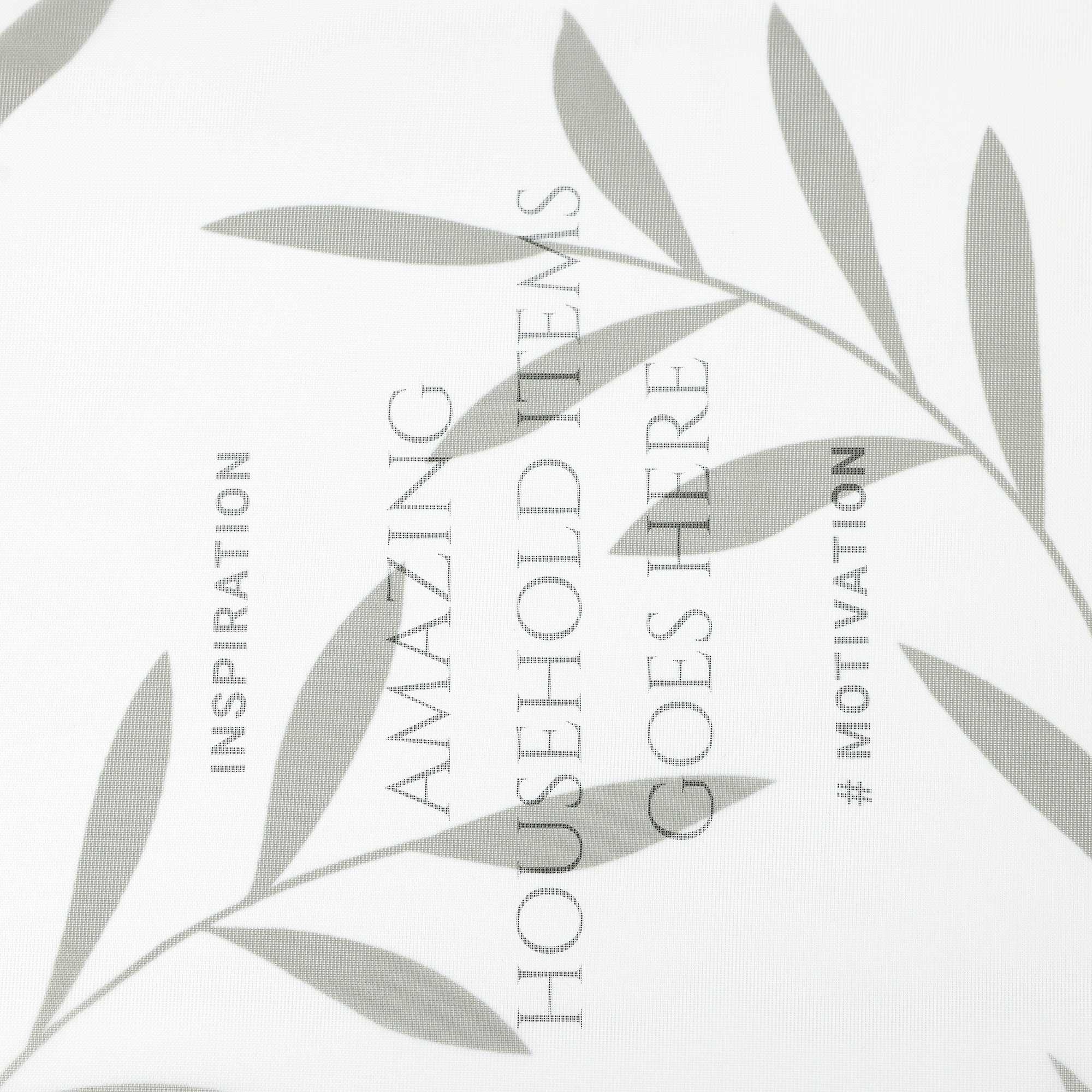 Delien Scheibengardinen Landhaus mit Blätter Muster Pflanzenliebhaber