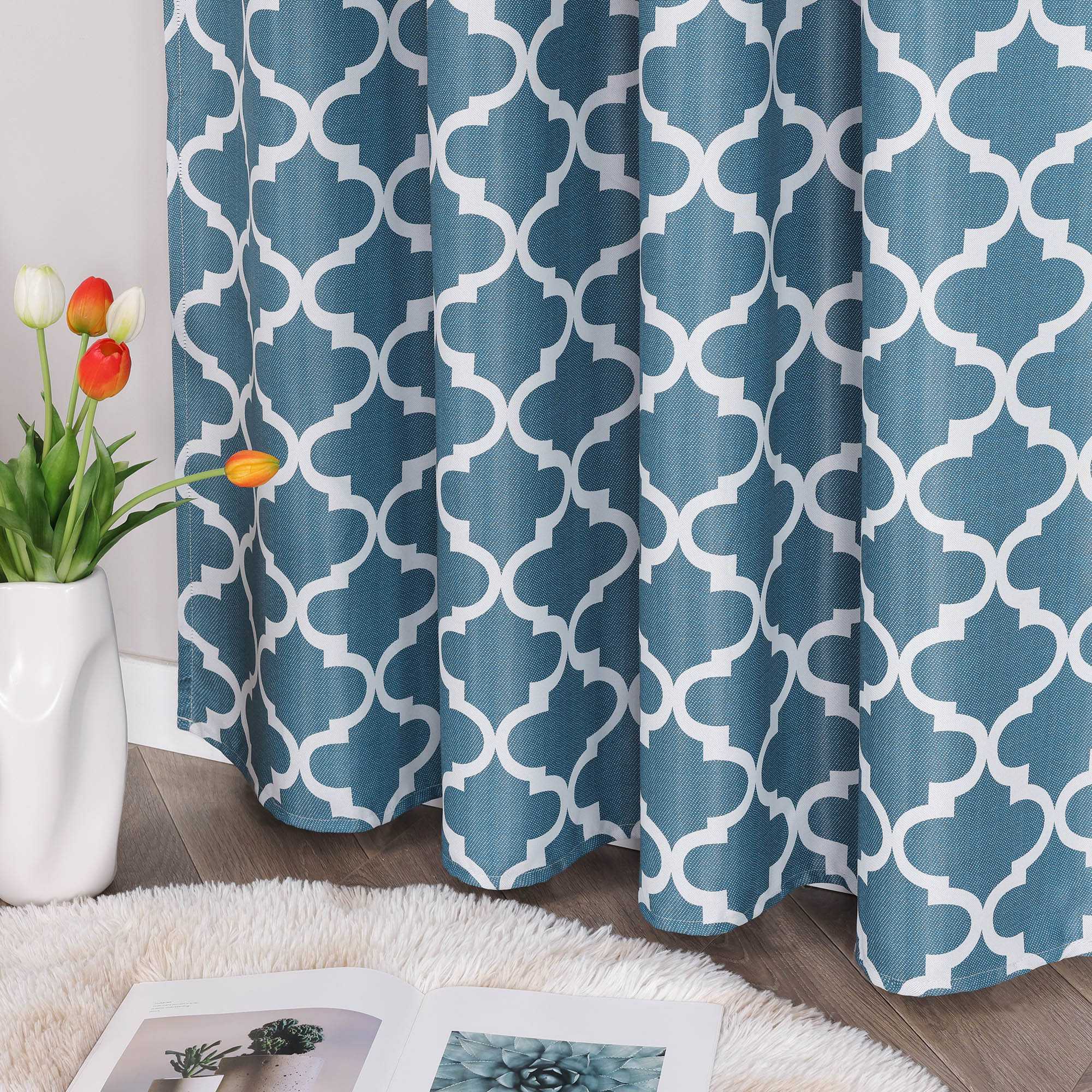 Verdunkelungsvorhänge Blickdichte Gardinen Thermovorhang durch Tunnelzug Schlafzimmer Wohnzimmer 1 Stück