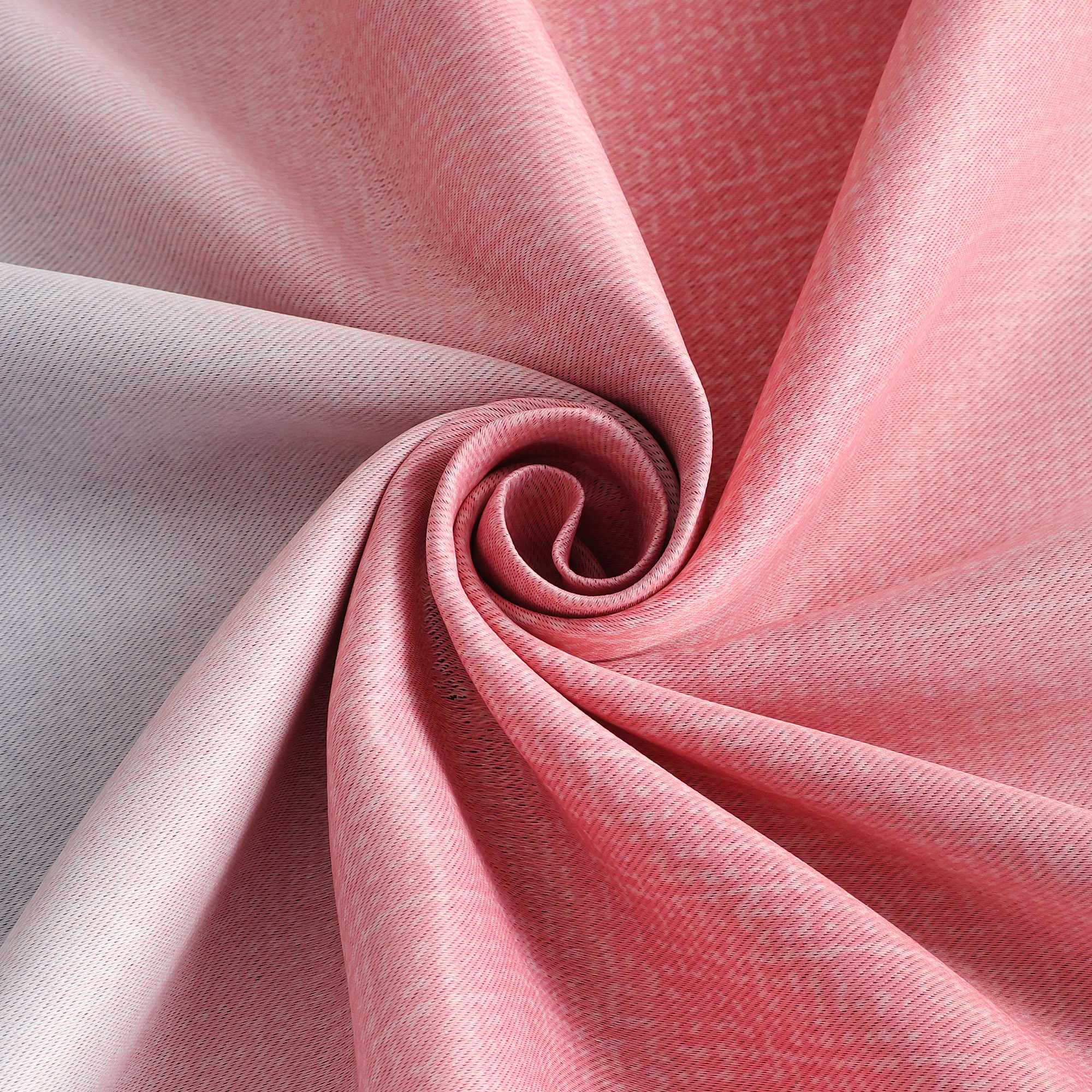 Verdunkelungsvorhang Blickdichte Gardinen  Schlafzimmer Wohnzimmer durch Tunnelzug Farbverlauf 1 Stück