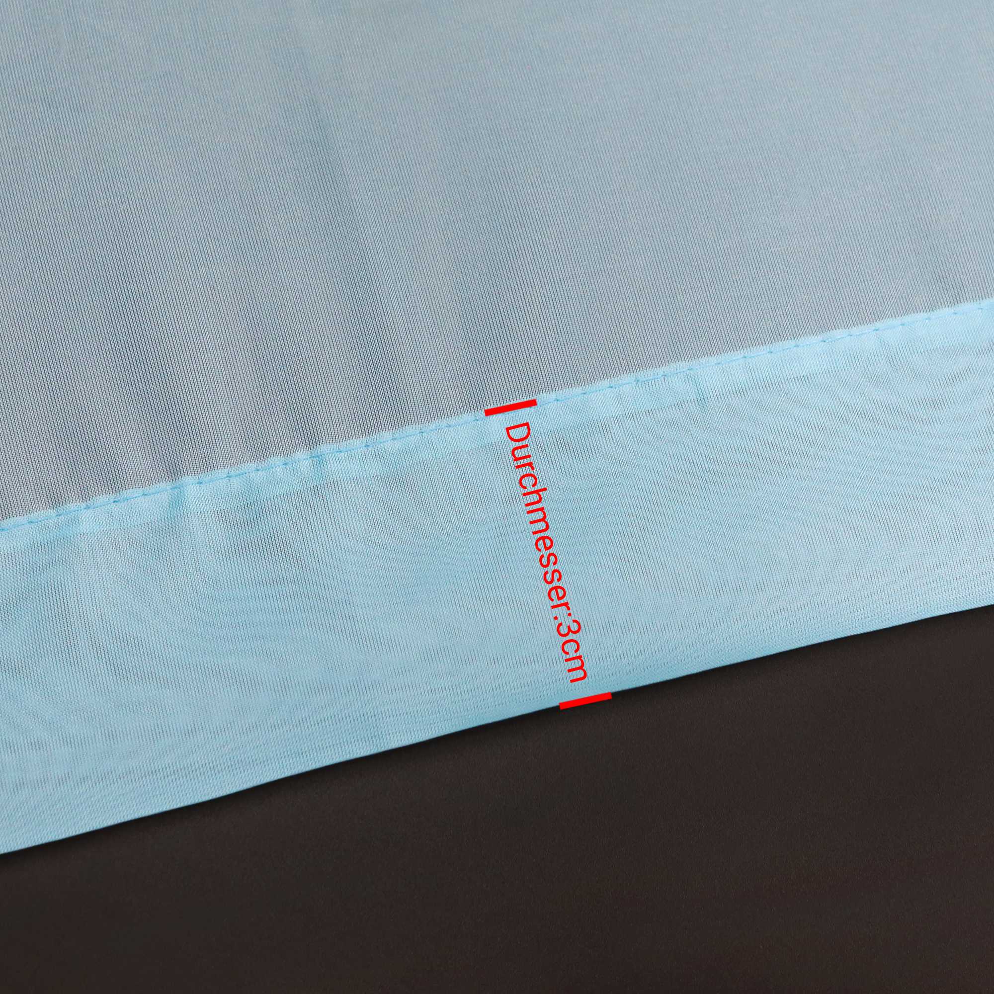 Transparente Scheibengardine mit Schmetterlingsdesign Dreiecksabschluss 1 Stück