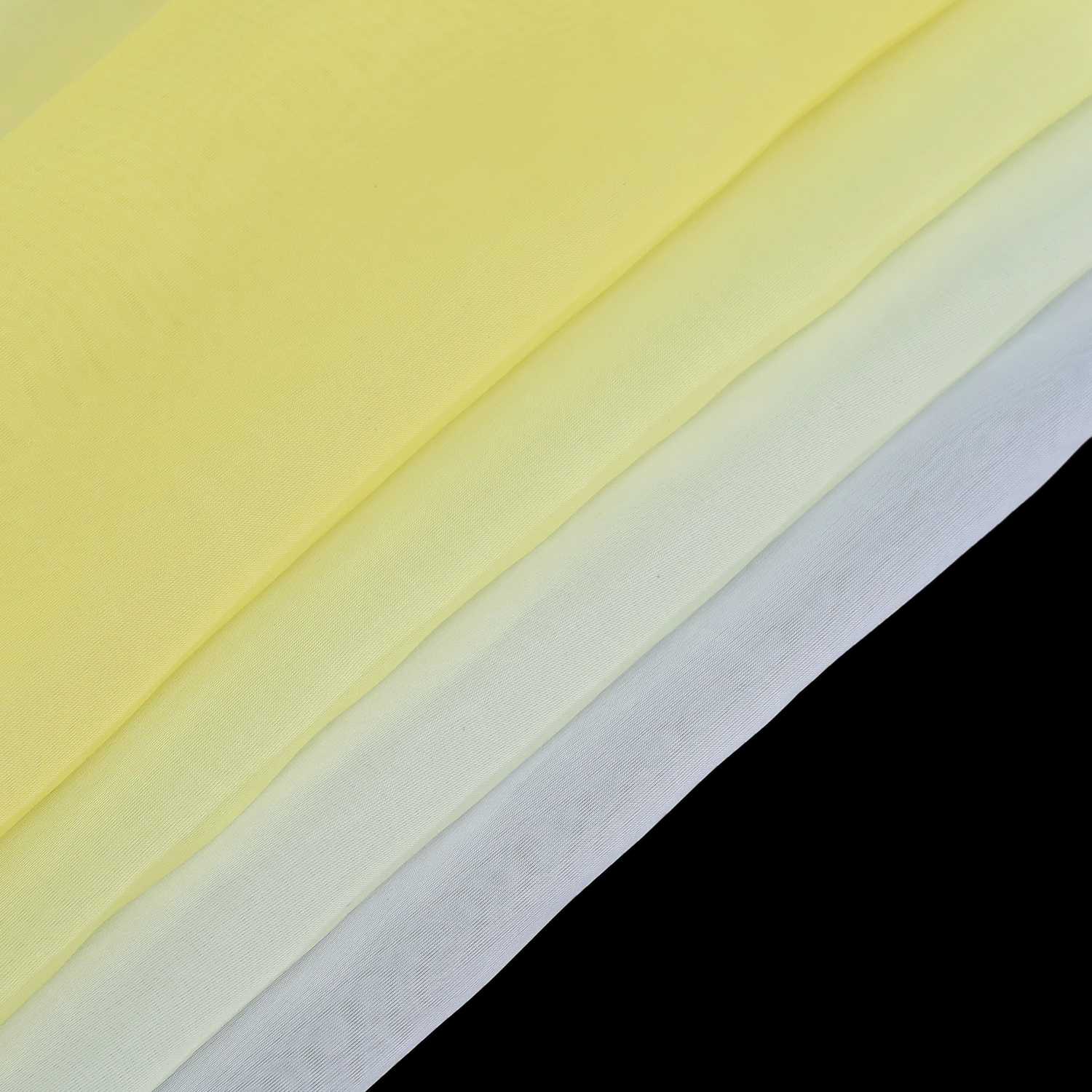 Dekorative Gardine Schal Farbverlauf extra lang 1 Stück