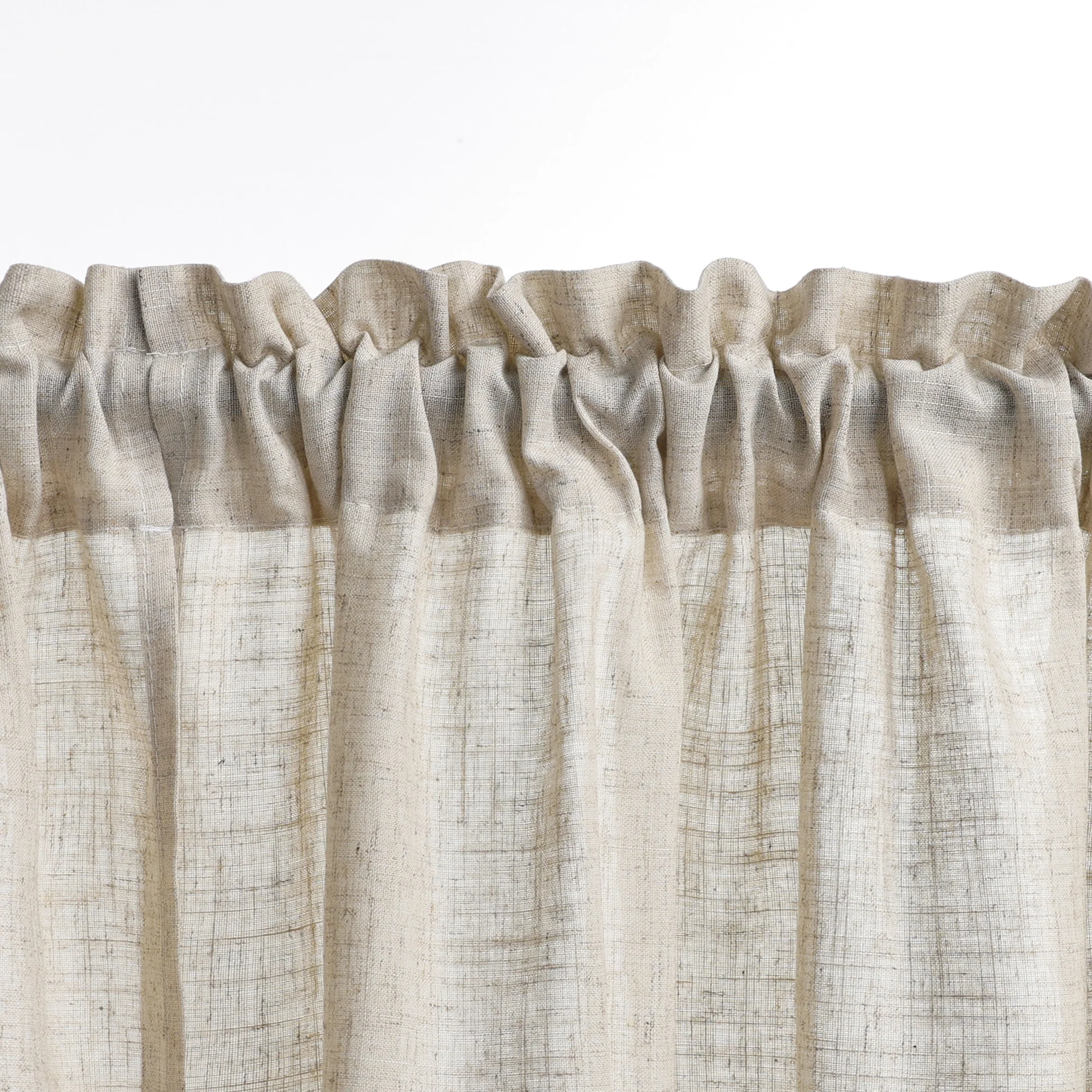 Gardinen Landhausstil mit Streifen 2er Set