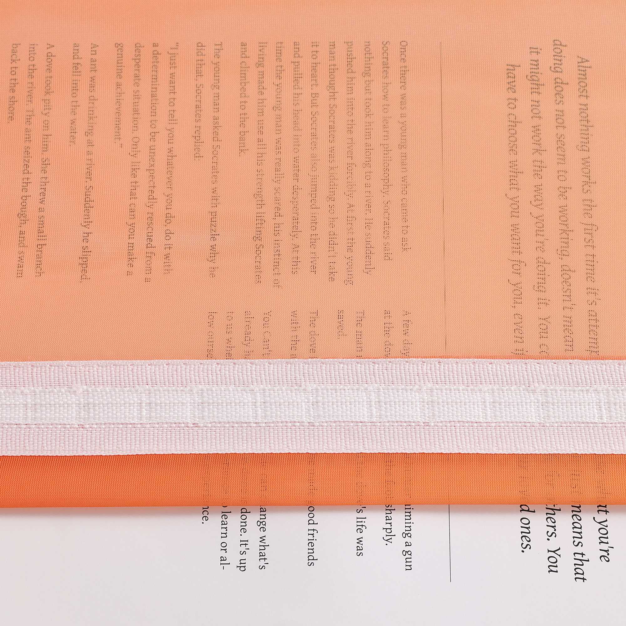 Transparente Vorhänge mit Farbverlauf 2er Set