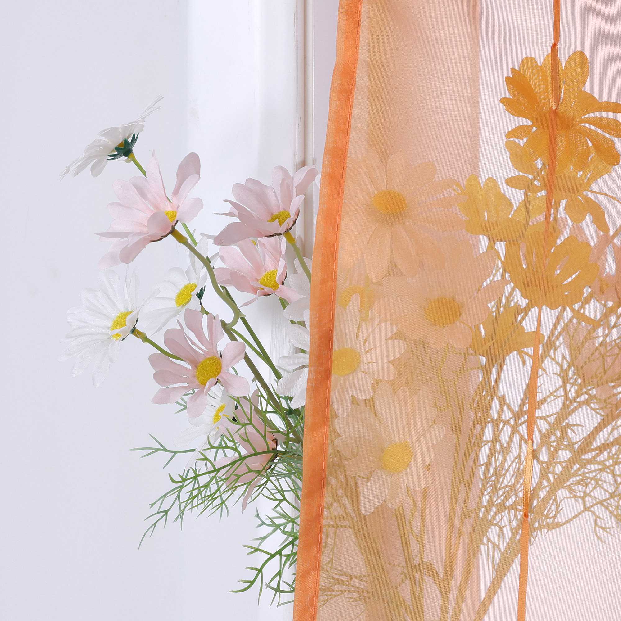 Rollos mit V-Haken halbtransparent lichtdurchlässig Unifarbe hochziehbar 1 Stück