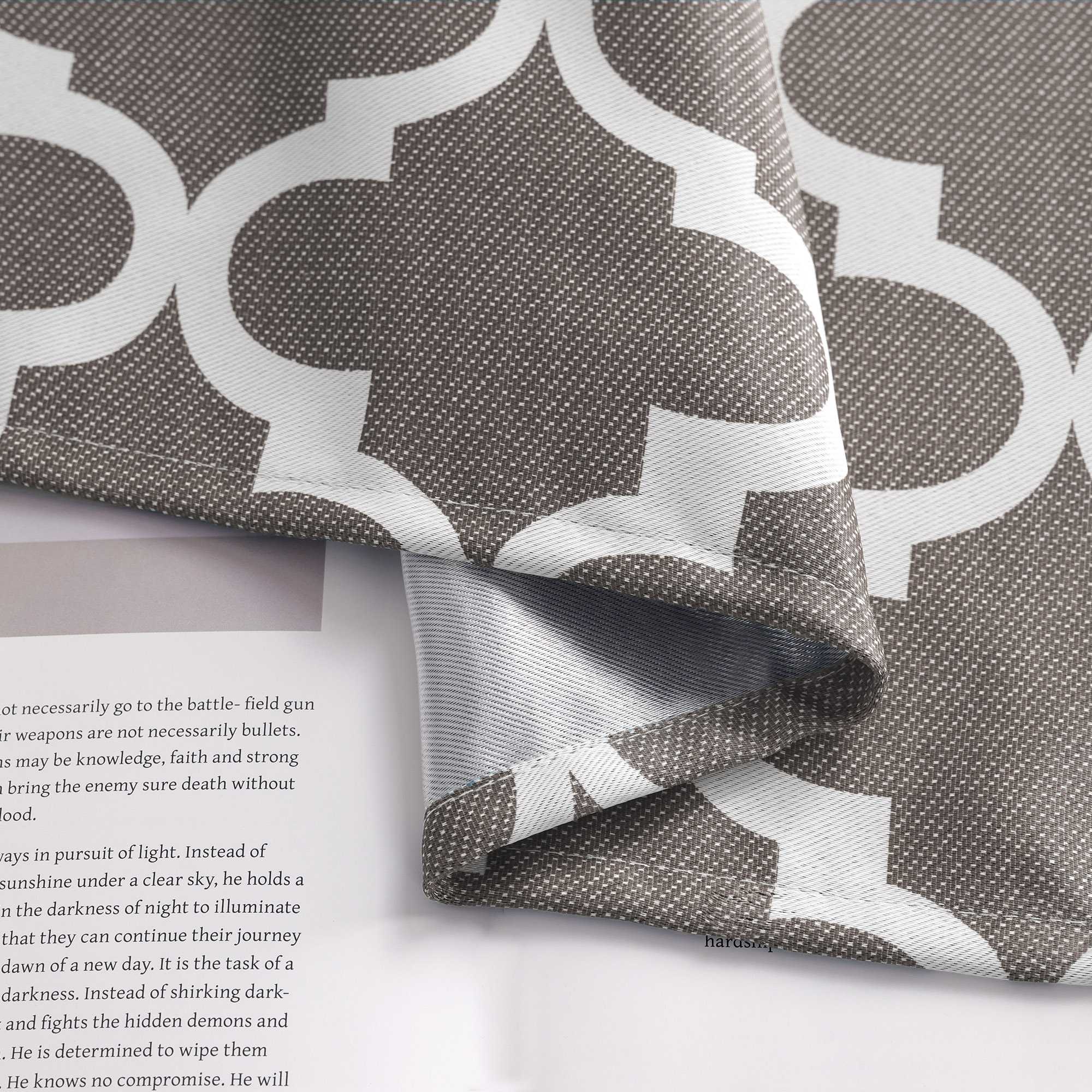 Verdunkelungsvorhänge Blickdichte Gardinen Thermovorhang durch Tunnelzug Schlafzimmer Wohnzimmer 1 Stück