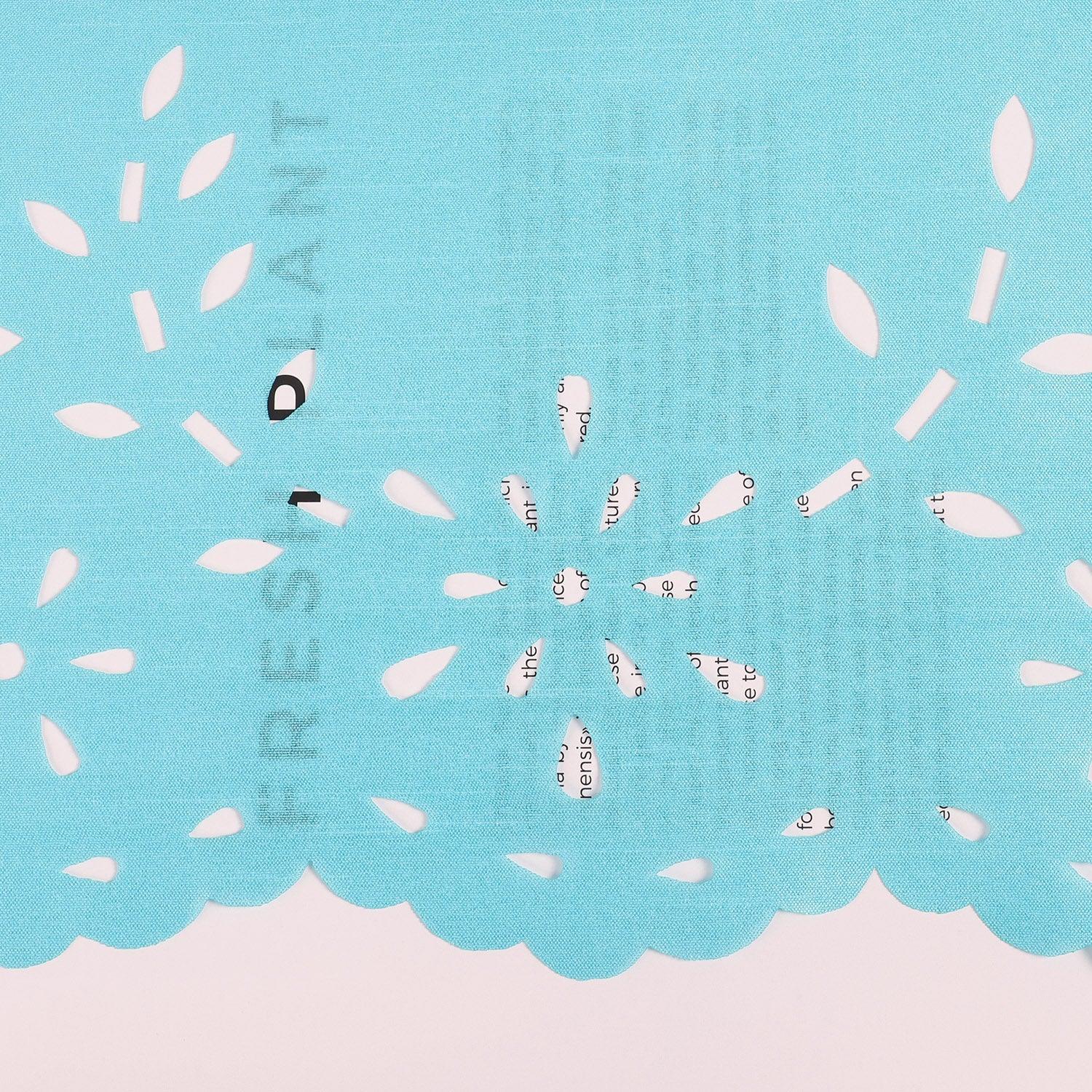 Scheibengardine mit Lochmuster Küchengardinen Kurz Voile Bistrogardine