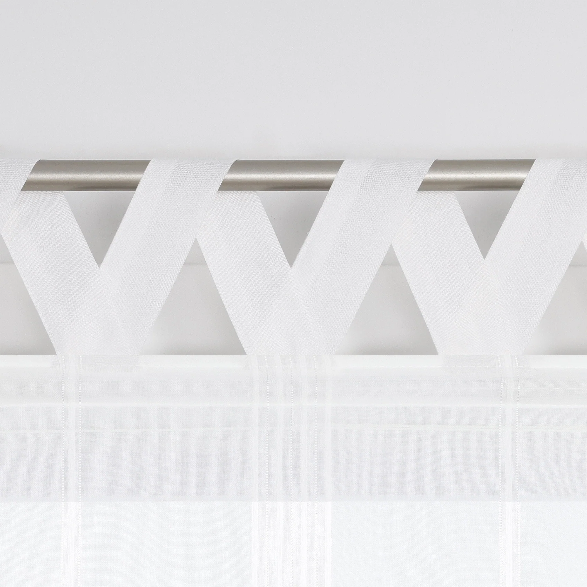 Delien Raffrollo mit Schlaufen und Quasten | Elegantes Design für stilvolle Fenster