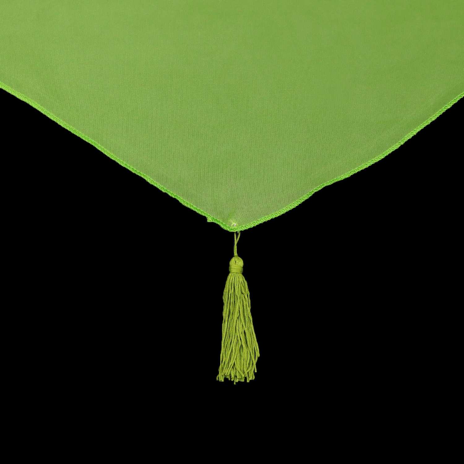 Scheibengardine durch Tunnelzug Voile Bistrogardinen mit Quaste Kurzstore Doppelte Vorhänge Halbtransparent 1 Stück