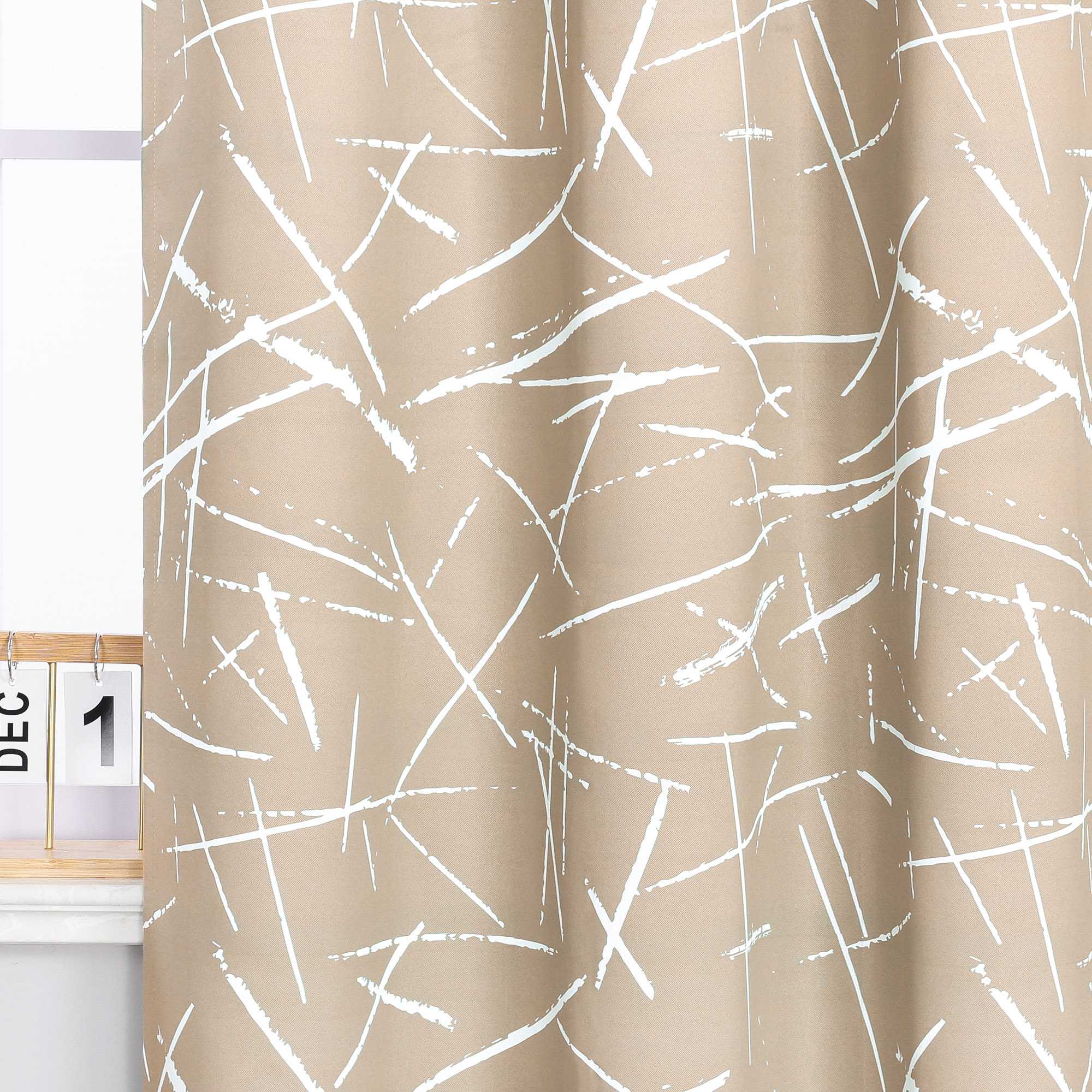 Verdunkelungsvorhänge mit Ösen Blickdichte Gardinen Modern Thermovorhang Ösenschal Wohnzimmer Schlafzimmer 1 Stück