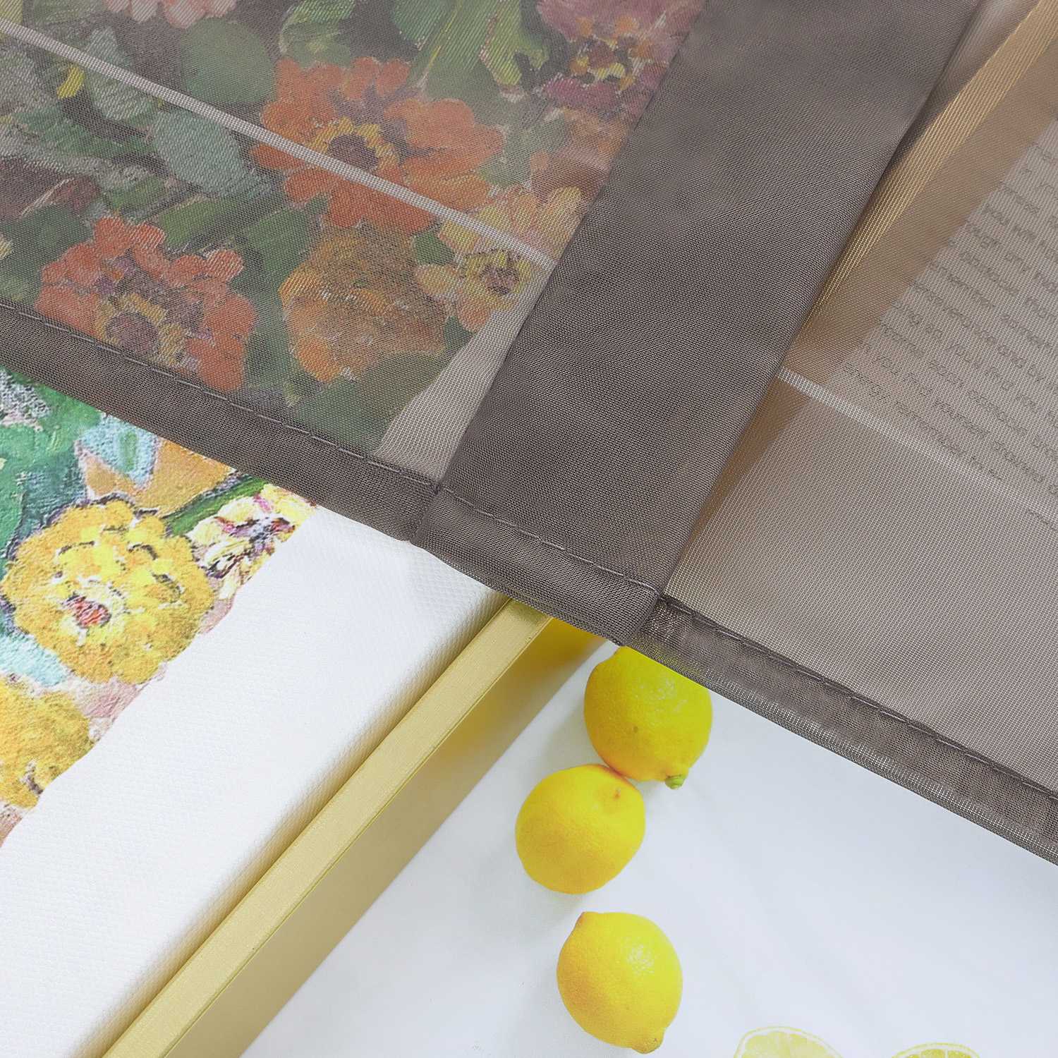 Raffrollo Voile Raffgardinen durch Tunnelzug Bändchenrollo Küche Gardinen Transparent Uni 1 Stück