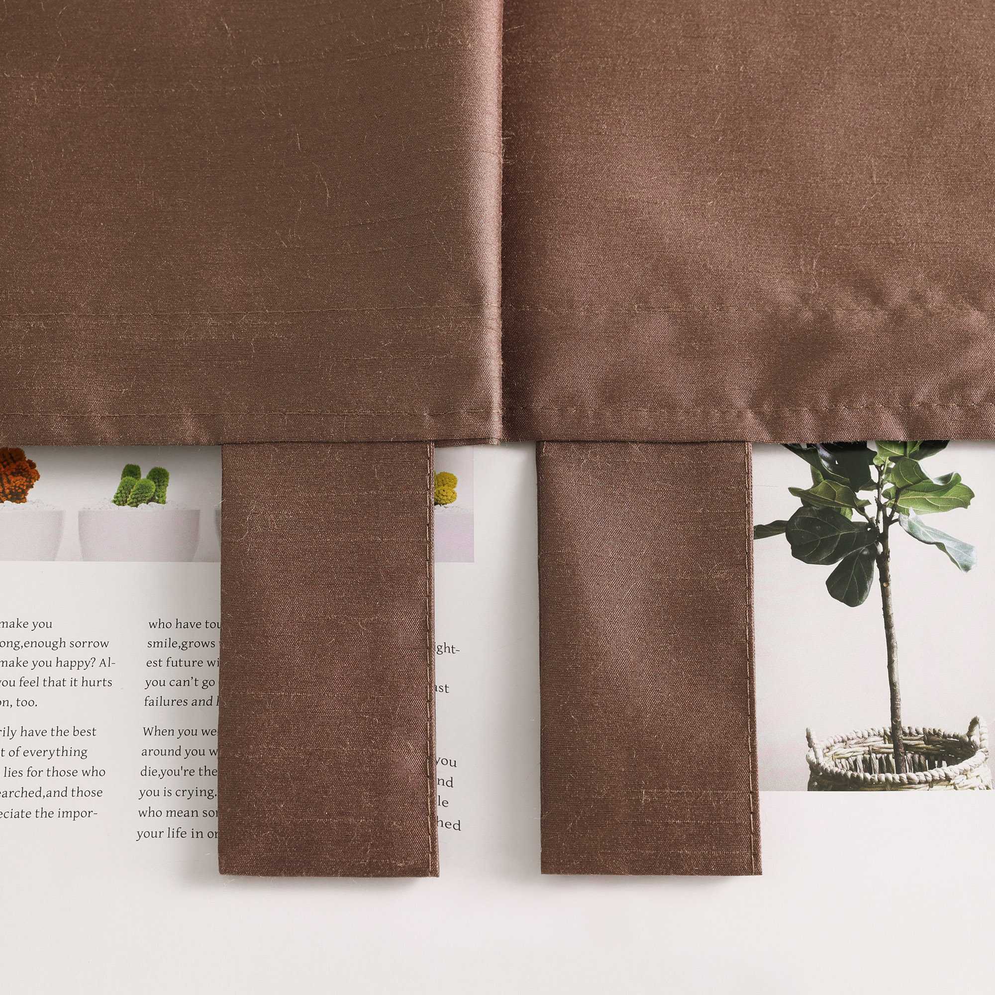 Raffrollo mit Schlaufen Raffgardinen Küche Gardinen Vorhänge Bändchenrollo Wohnzimmer Uni 1 Stück