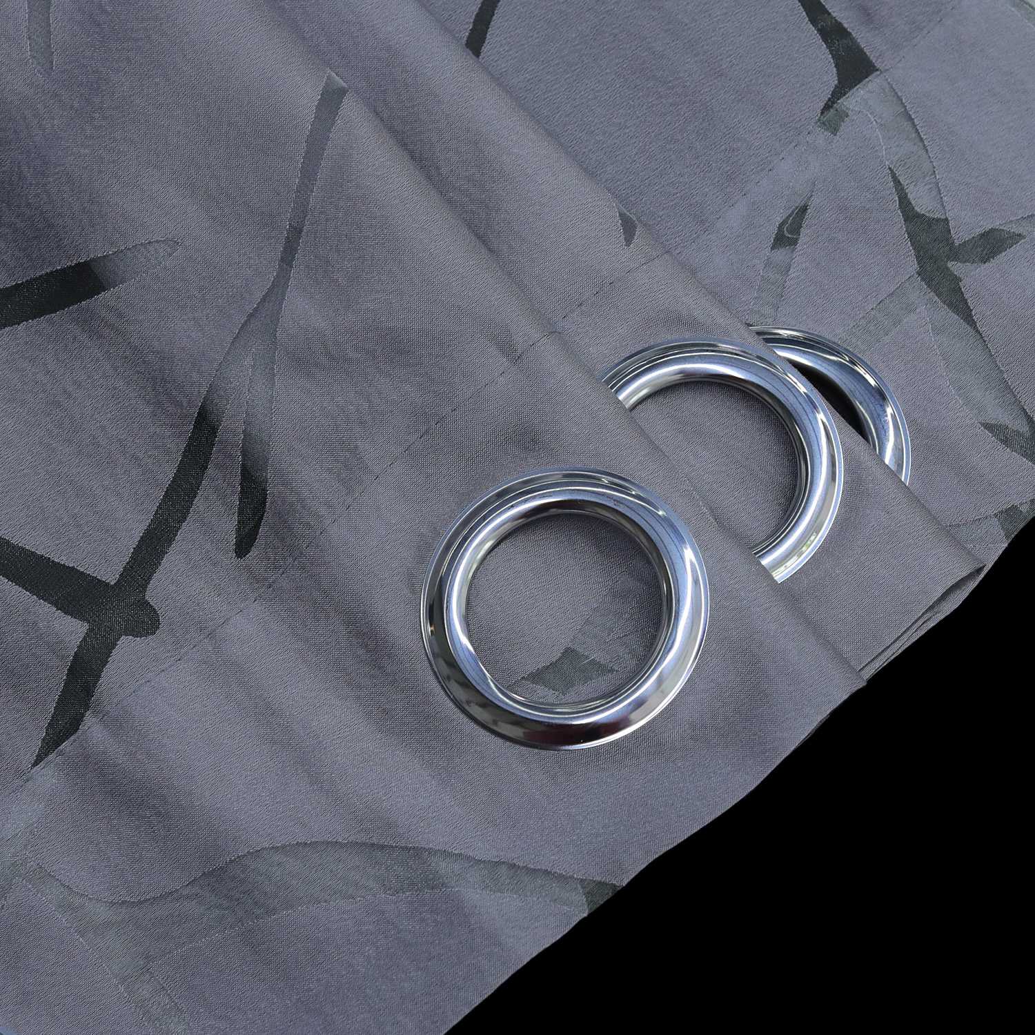 Transparenter Vorhang mit grobes Zweigmuster leicht Schutzfunktion Lichtdurchlässigkeit Gartenstil 1 Stück