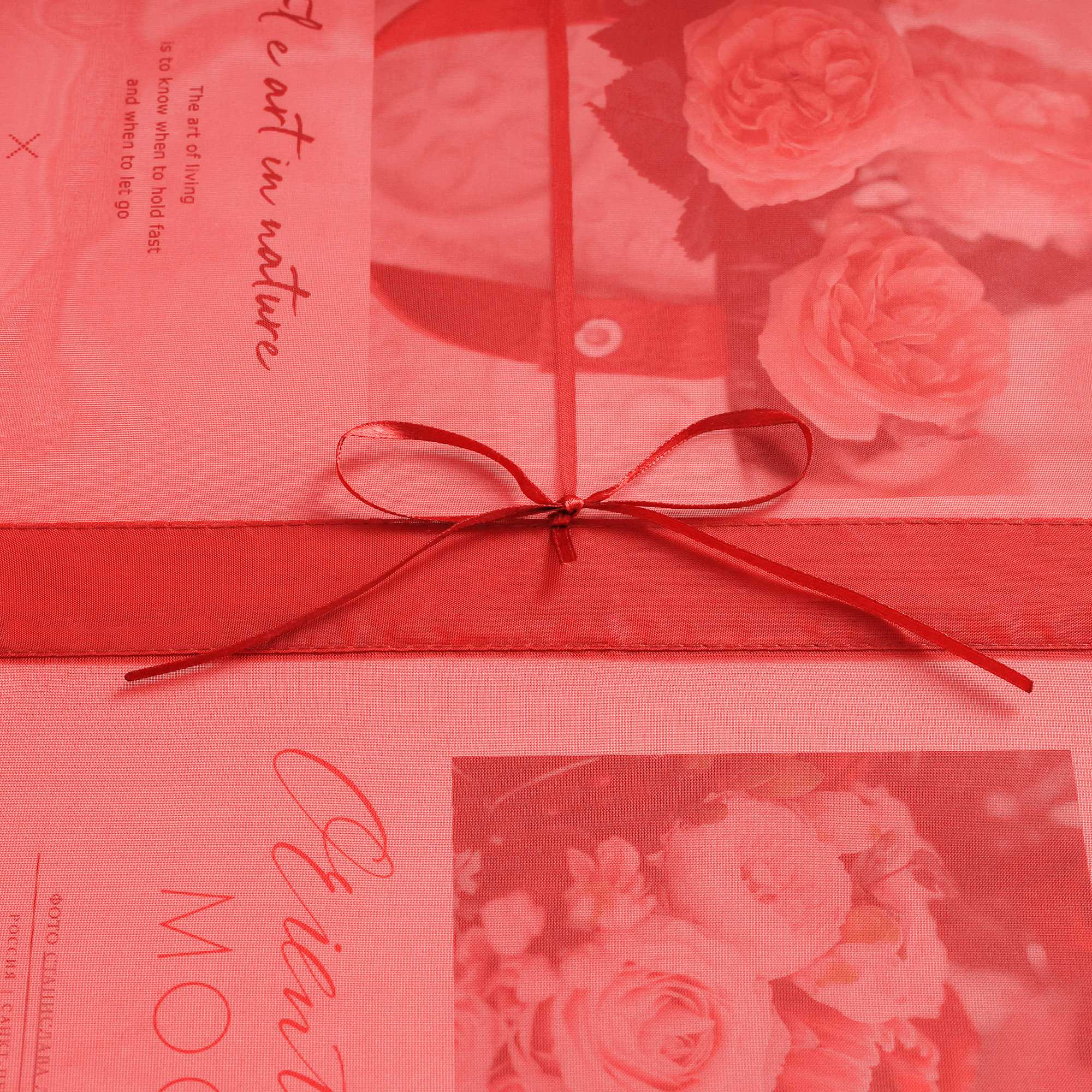 Rollos durch Stangendurchzug Transparente Luftig Unifarbig 1 Stück