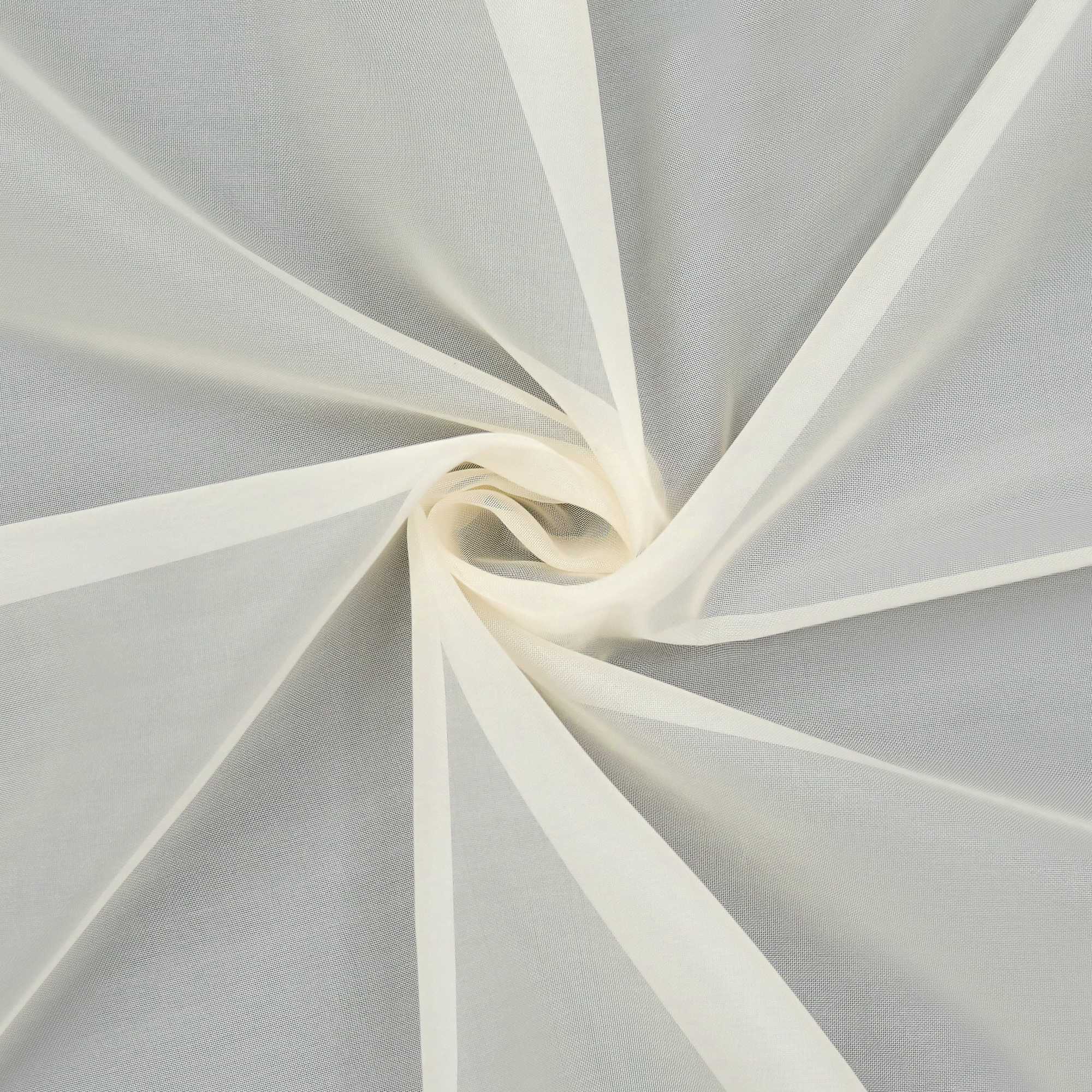 Scheibegardine durch Stangendurchzug zusammenziehbar Transparent Unifarbe Luftdurchlässig zusammenziehbar 2 Stück