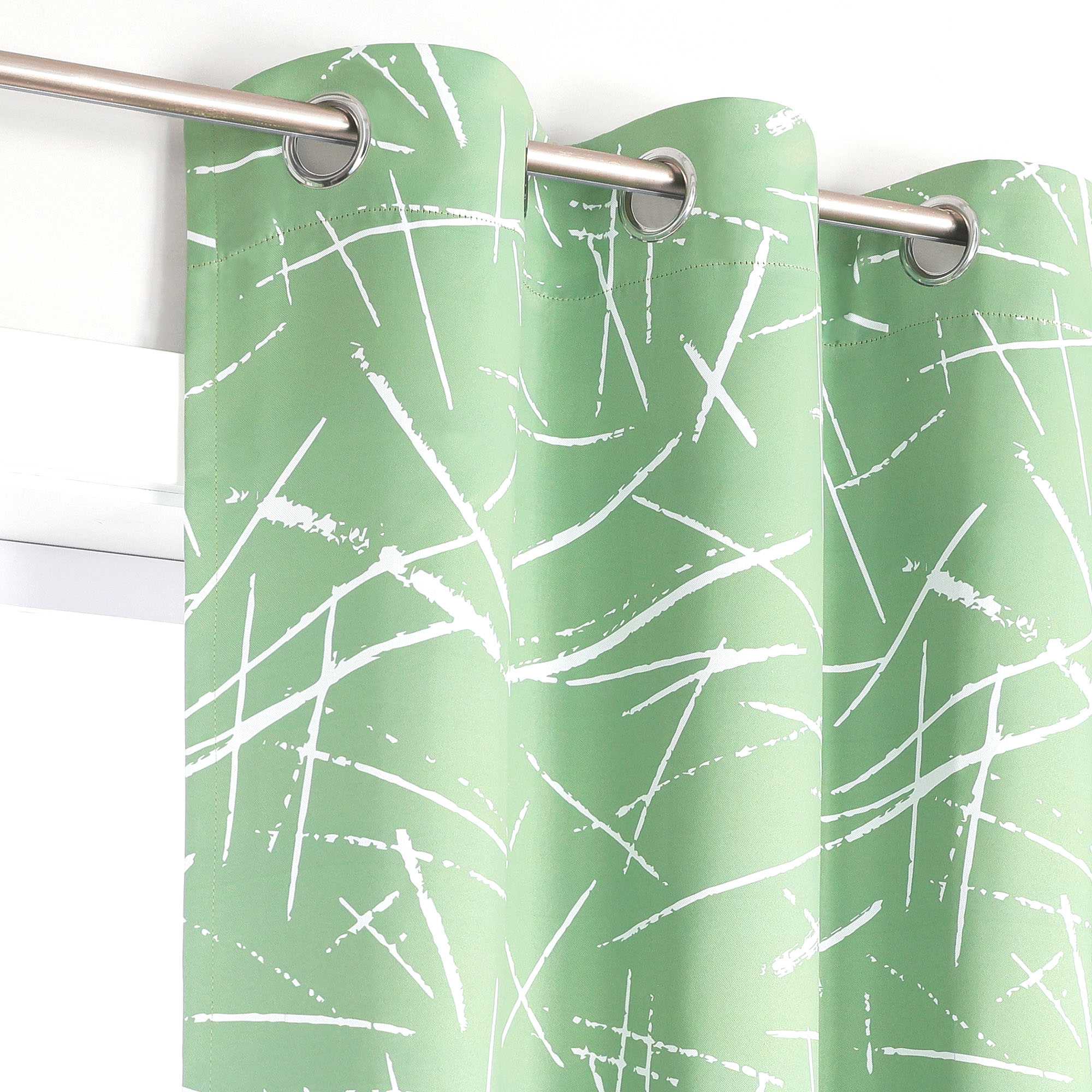 Verdunkelungsvorhänge mit Ösen Blickdichte Gardinen Modern Thermovorhang Ösenschal Wohnzimmer Schlafzimmer 1 Stück