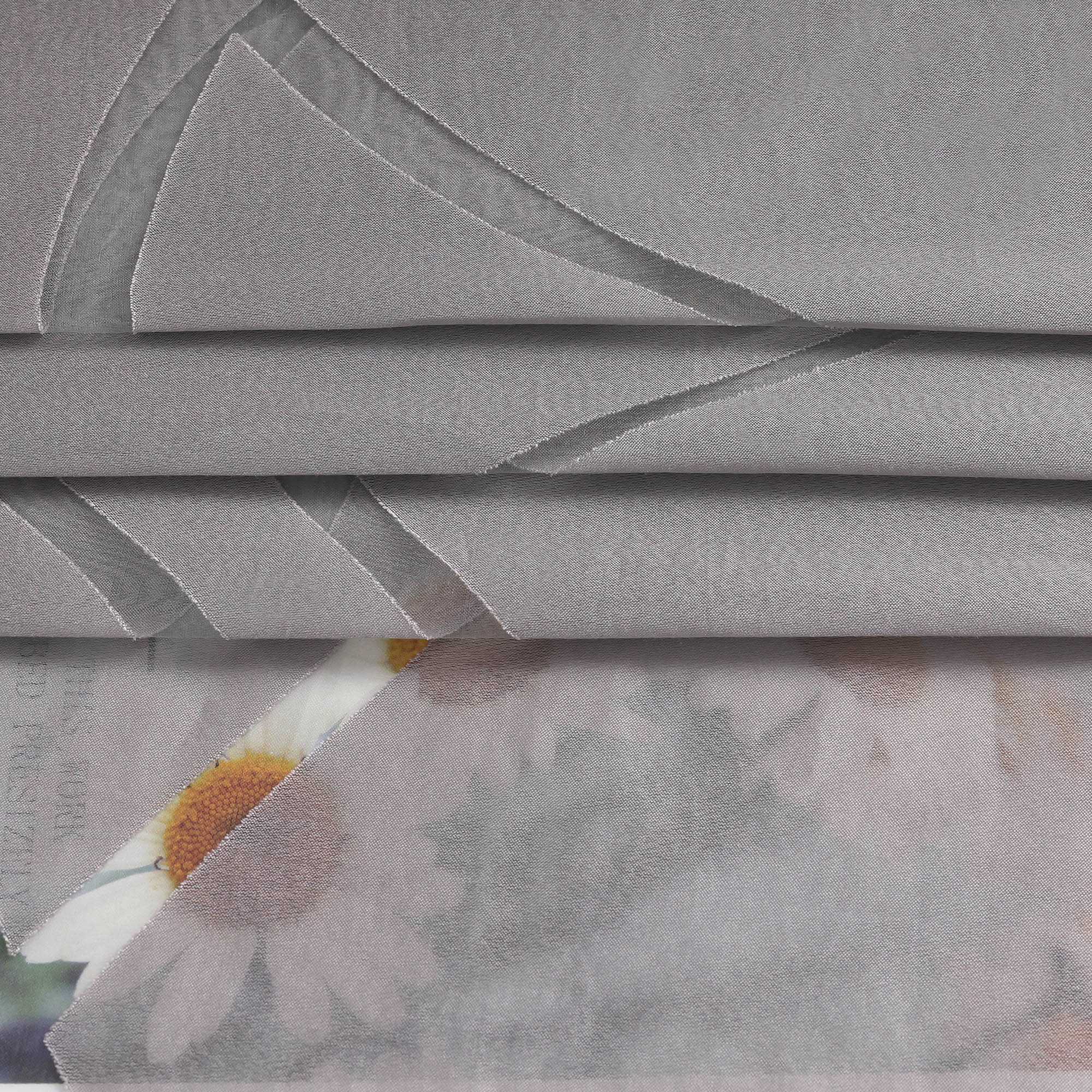 Halbtransparenter Ösenschal mit Wellenmuster 1 Stück