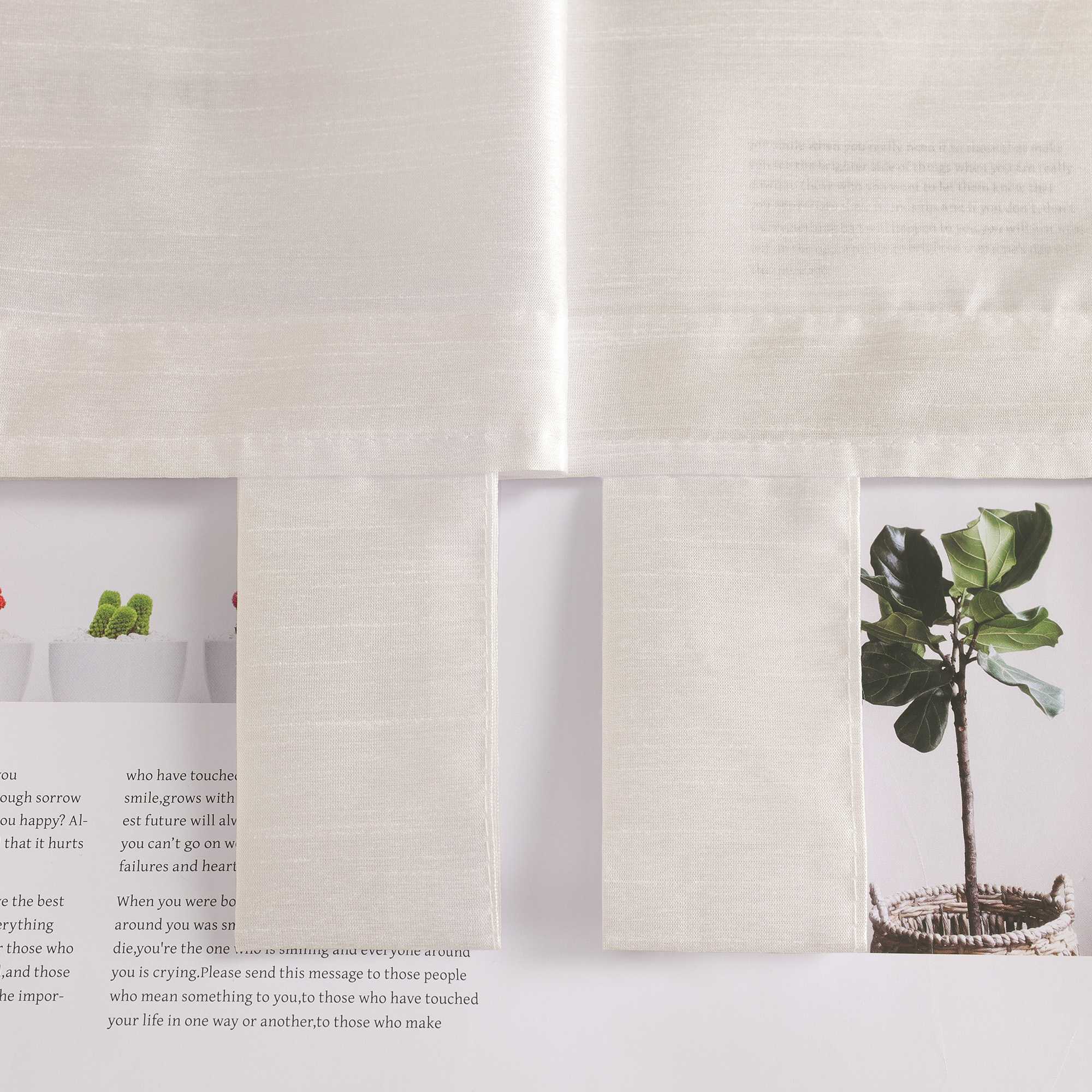 Raffrollo mit Schlaufen Raffgardinen Küche Gardinen Vorhänge Bändchenrollo Wohnzimmer Uni 1 Stück