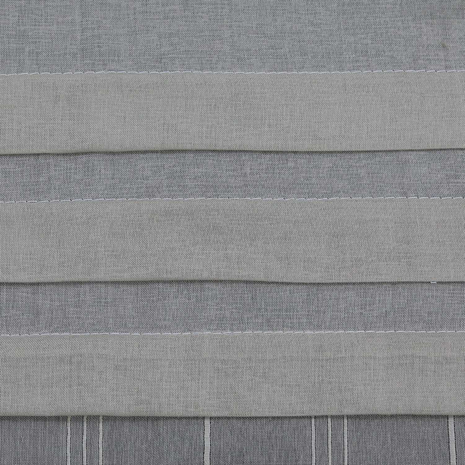 Delien Rollo klassisch weiß mit V-Schlaufen hochziehbar gardine