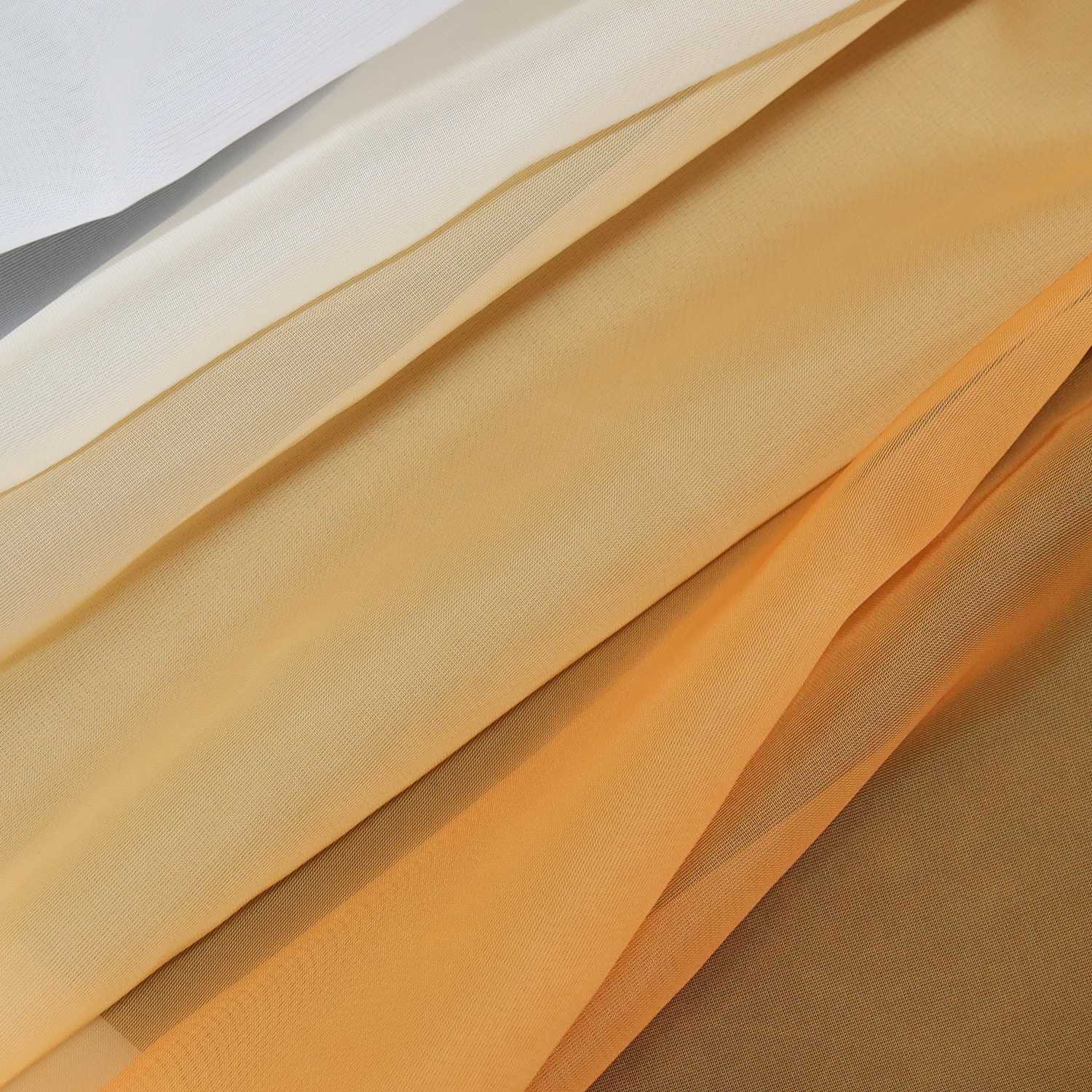 Dekorative Gardine Schal Farbverlauf extra lang 1 Stück