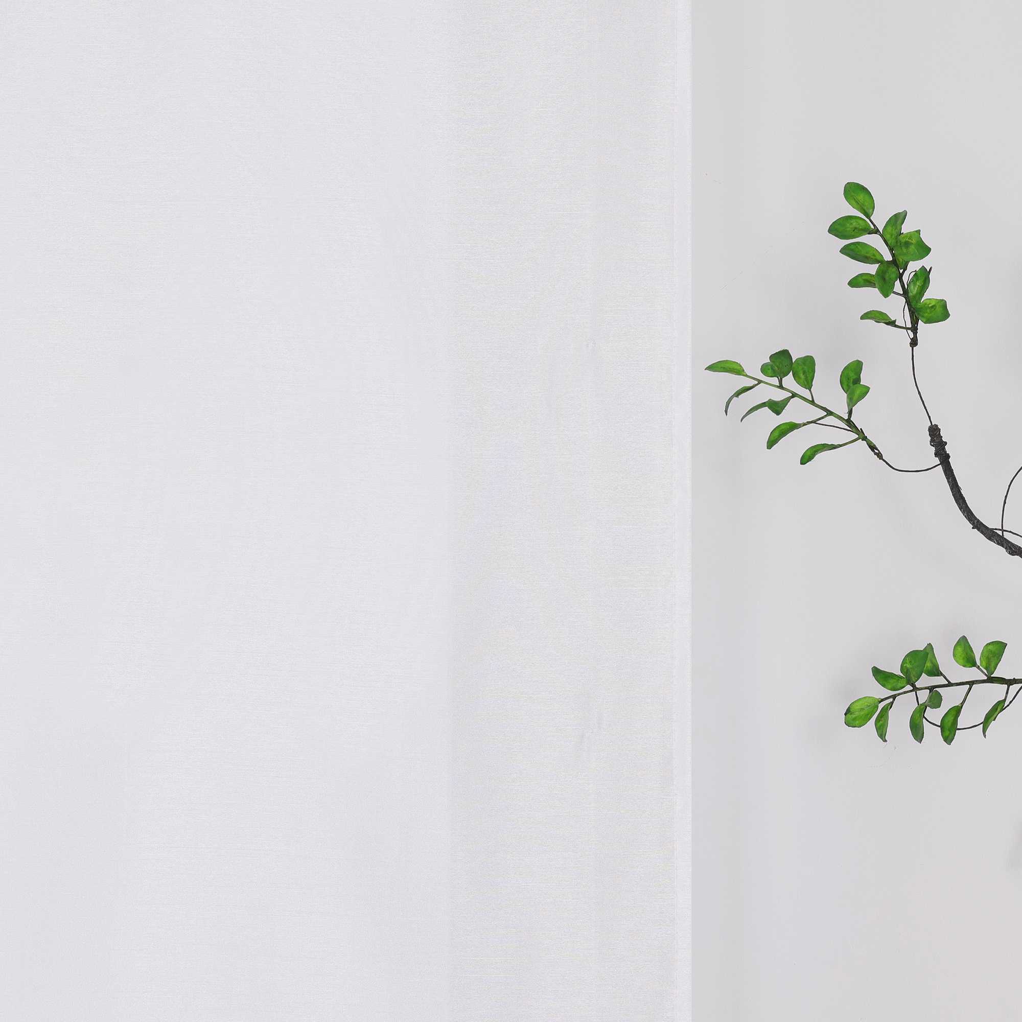 Raffrollo ohne Bohren unifarbe mit feinen horizontalen Streifen