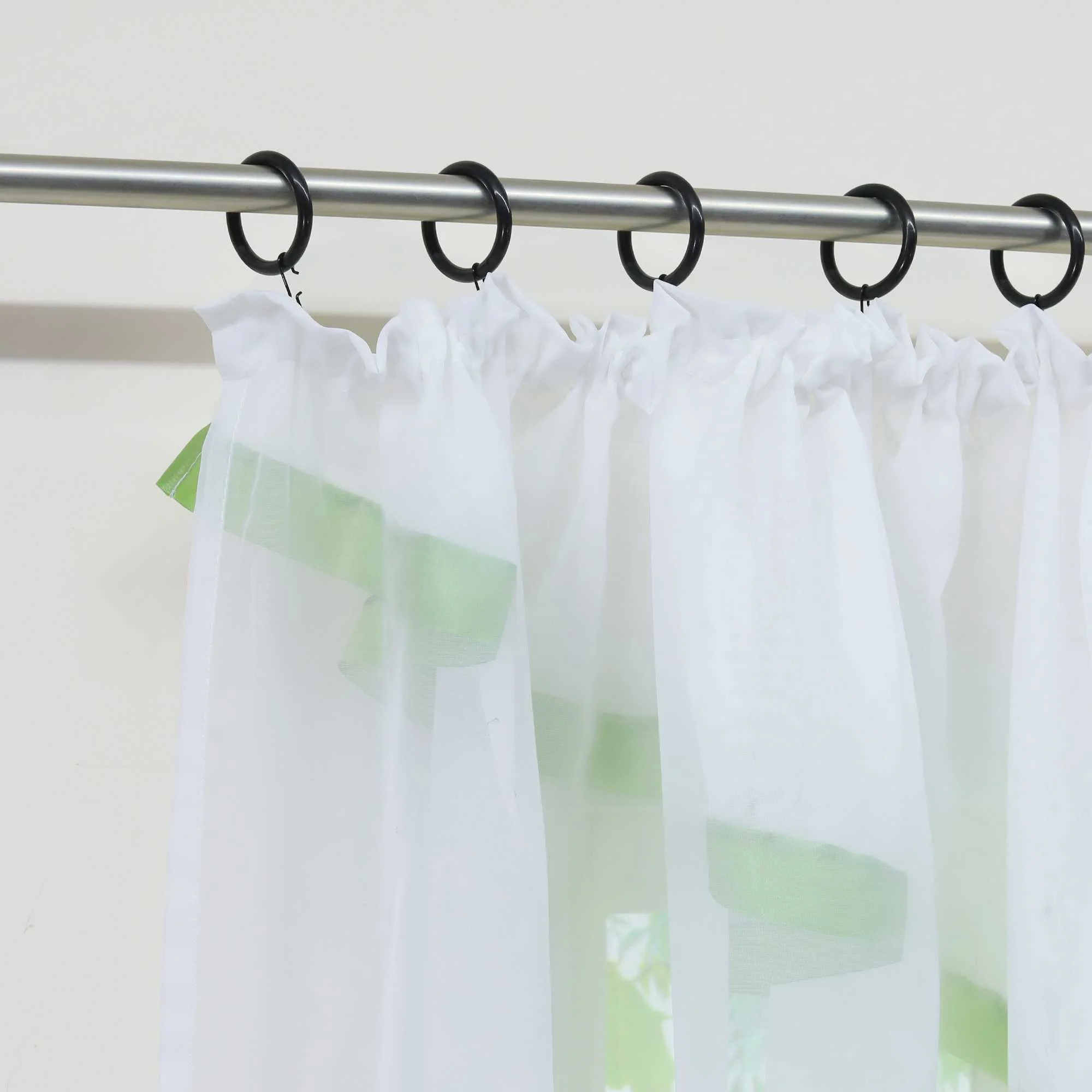 Scheibengardinen Kräuselbandgardine Fensterdeko Kreuzdesign Obere Fensterabdeckung 1 stück