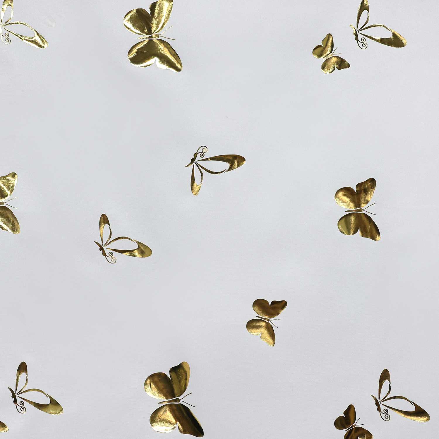 Raffrollo mit V-Haken Raffgardine mit leuchtendem Schmetterlingsmuster 1 stück