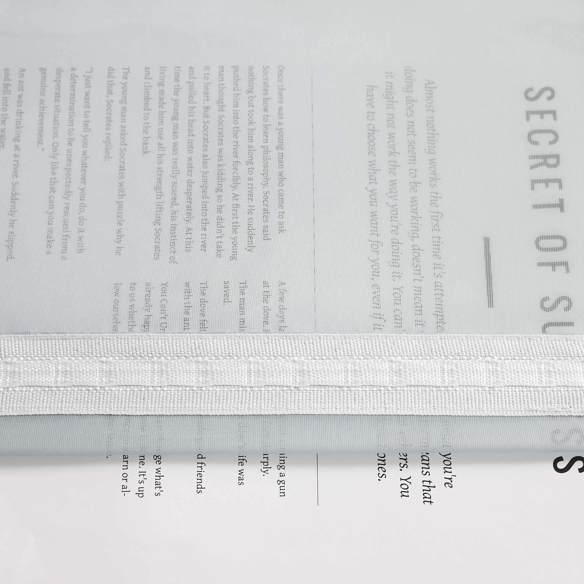 Transparente Vorhänge mit Farbverlauf 2er Set