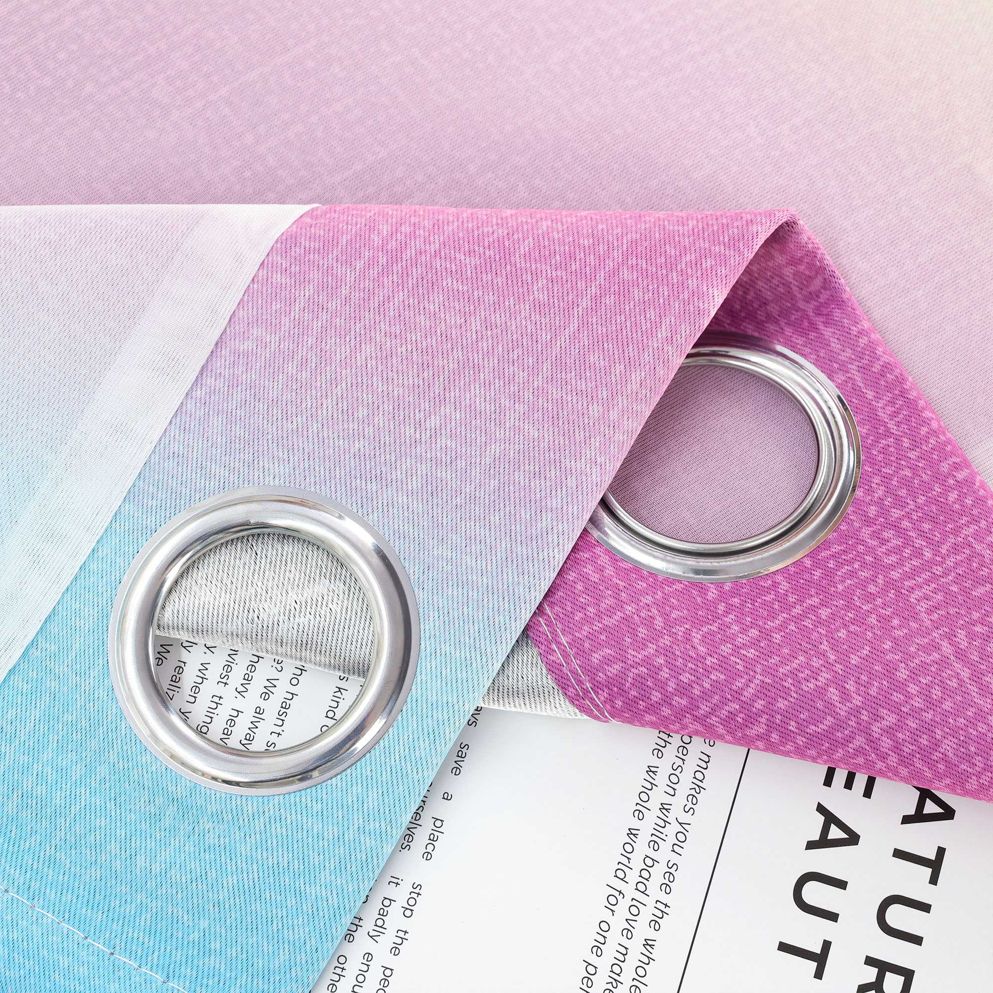 2-in-1 Vorhang Kinderzimmer mit Sternen 1 stück