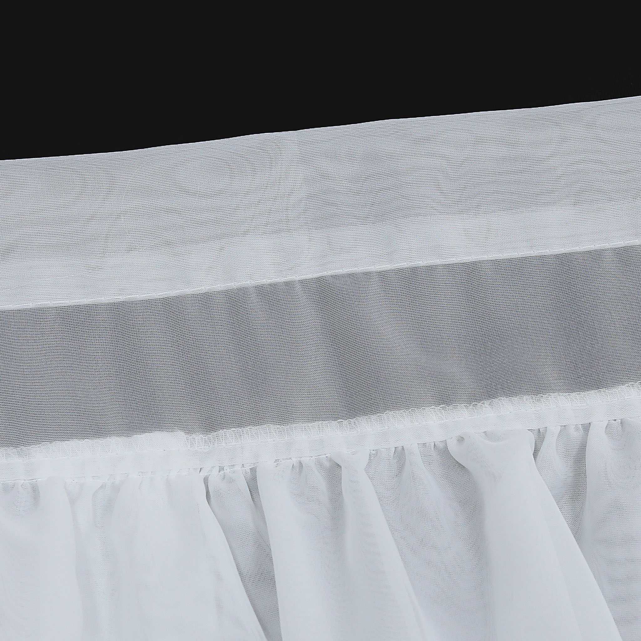 Delien Elegantes Raffrollo mit dekorativen Schlaufen