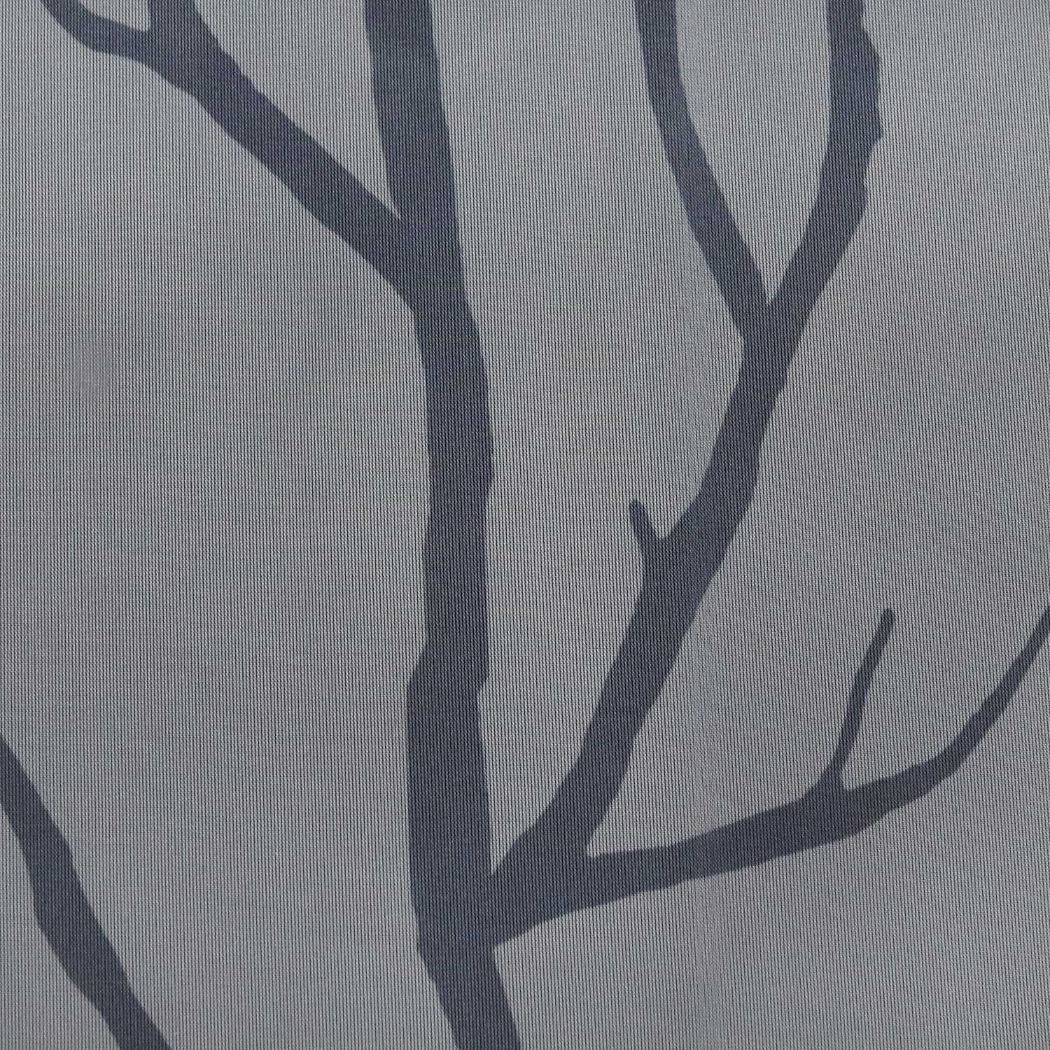 Scheibengardine Schlaufengardine Halbtransparent mit Muster 1 Stück