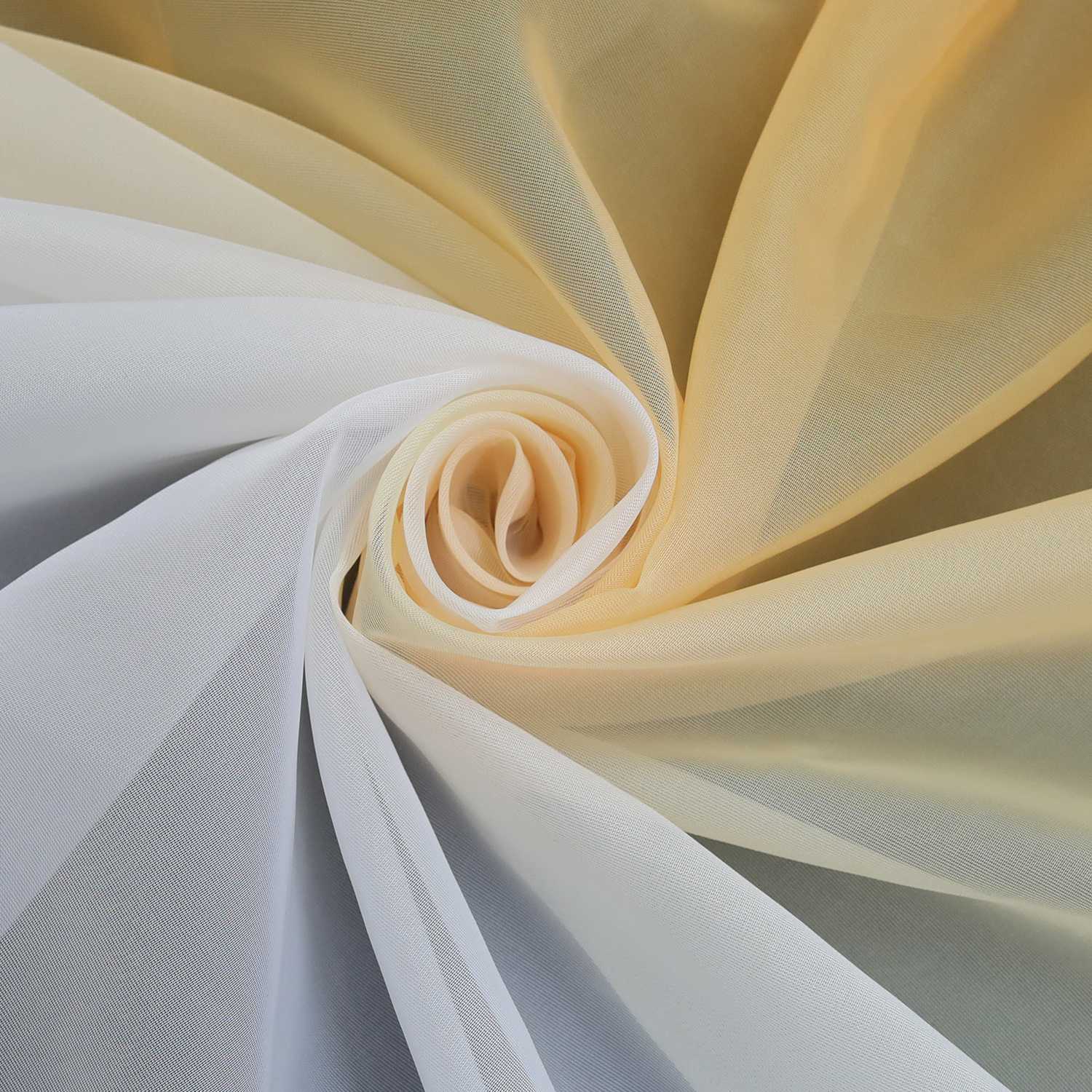 Dekorative Gardine Schal Farbverlauf extra lang 1 Stück