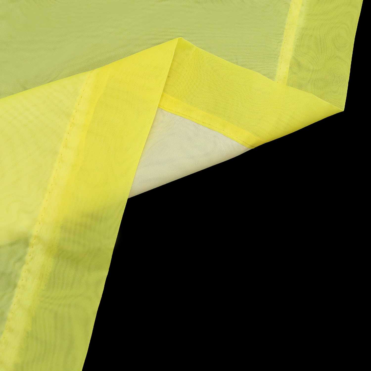 Scheibengardine durch Tunnelzug Voile Bistrogardinen mit Quaste Kurzstore Doppelte Vorhänge Halbtransparent 1 Stück