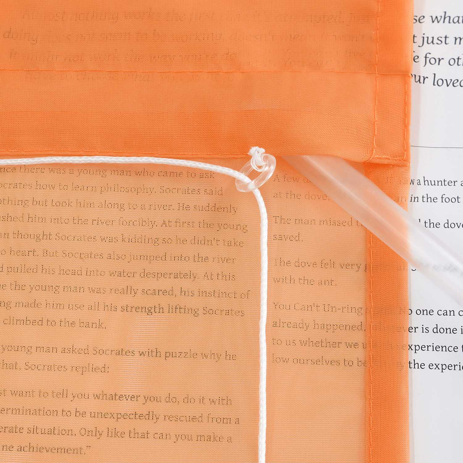 Raffrollo Voile Raffgardinen durch Tunnelzug Bändchenrollo Küche Gardinen Transparent Uni 1 Stück