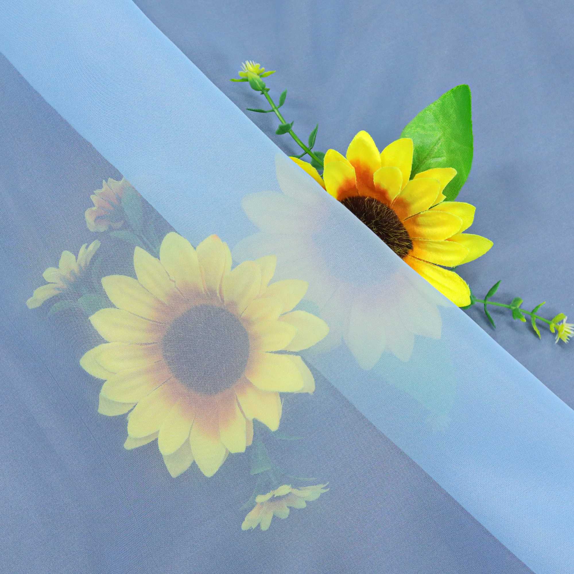 Scheibegardine durch Stangendurchzug zusammenziehbar Transparent Unifarbe Luftdurchlässig zusammenziehbar 2 Stück