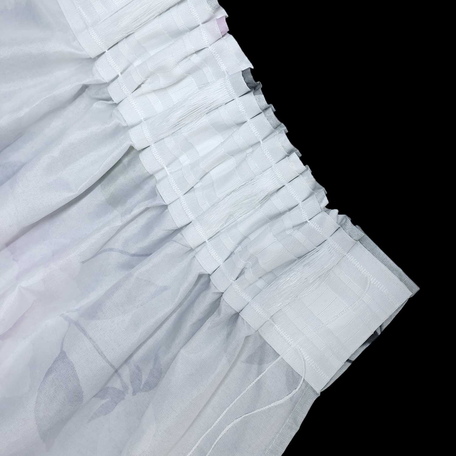 Verdunkelungsvorhang Ösenschal mit Blumenmuster Lichtvermeidung Zimmerdeko Thermovorhang 1 Stück