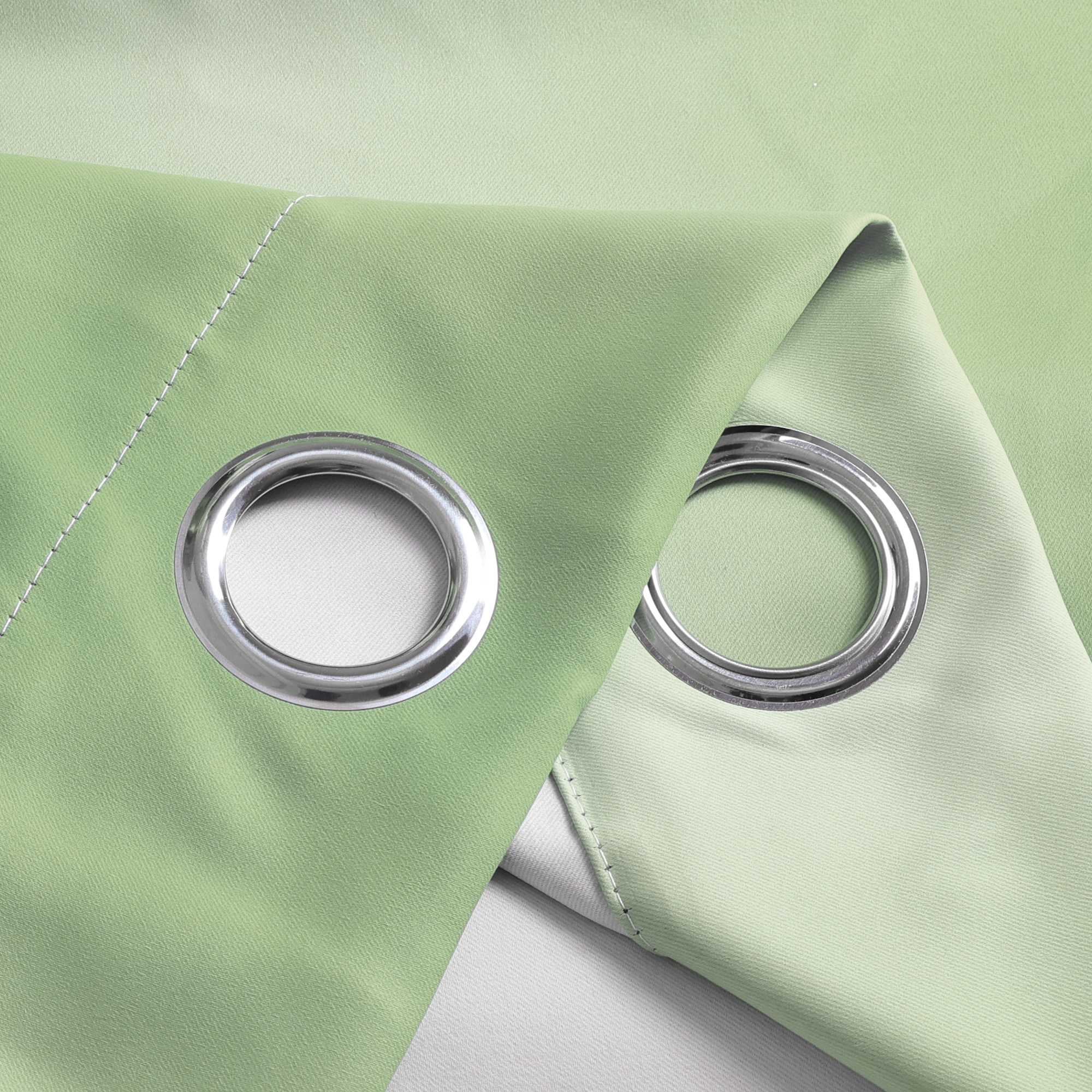 Verdunkelungsvorhang  Ösenschal Farbverlauf Privatsphäre Lichtvermeidung Thermovorhang Minimalismus 1 Stück