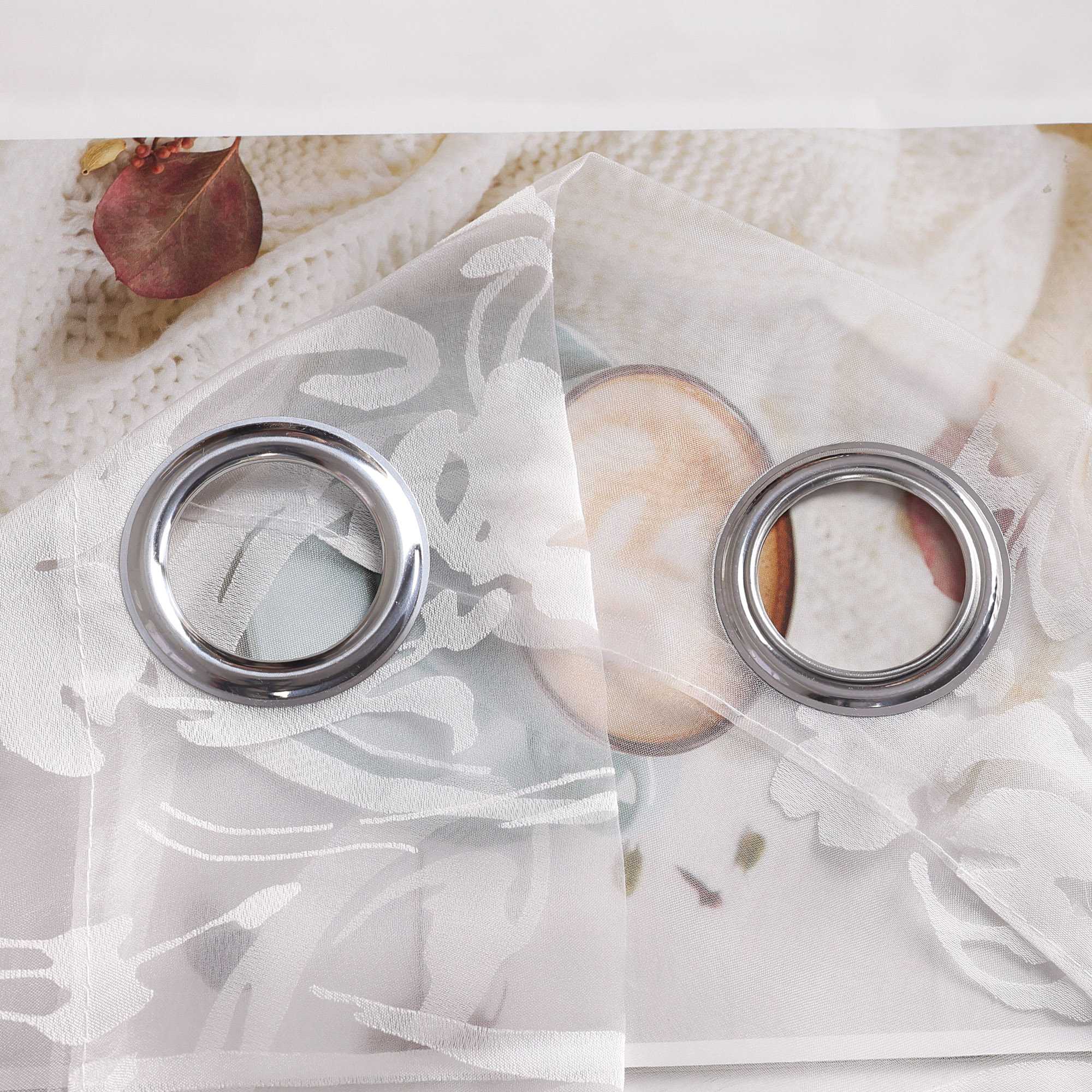 Vorhang mit Blumenmuster transparent Wohnzimmer Schlafzimmer  1 stück