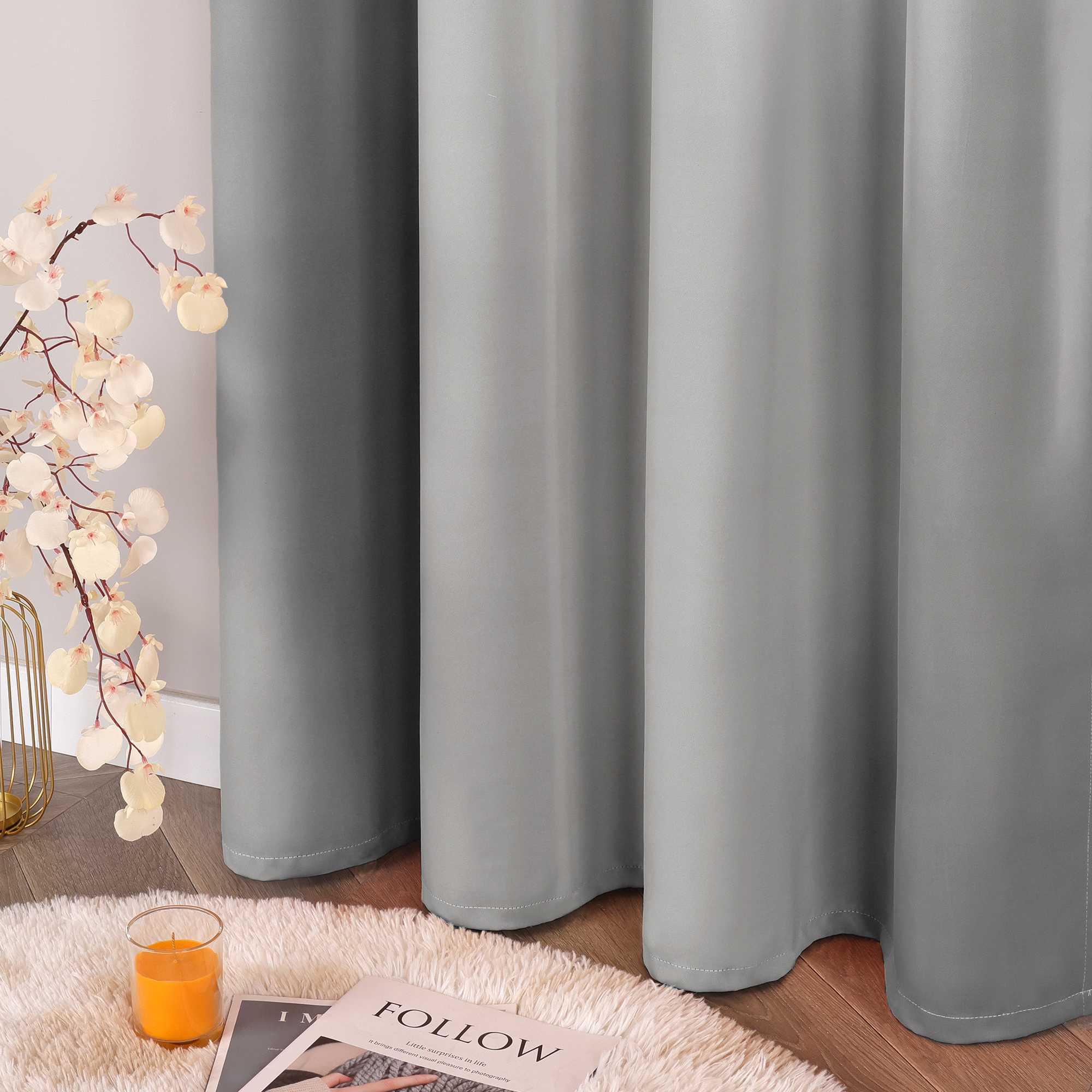 Verdunkelungsvorhang Blickdichte Gardinen Farbverlauf Ösenschal Schlafzimmer Wohnzimmer 1 Stück