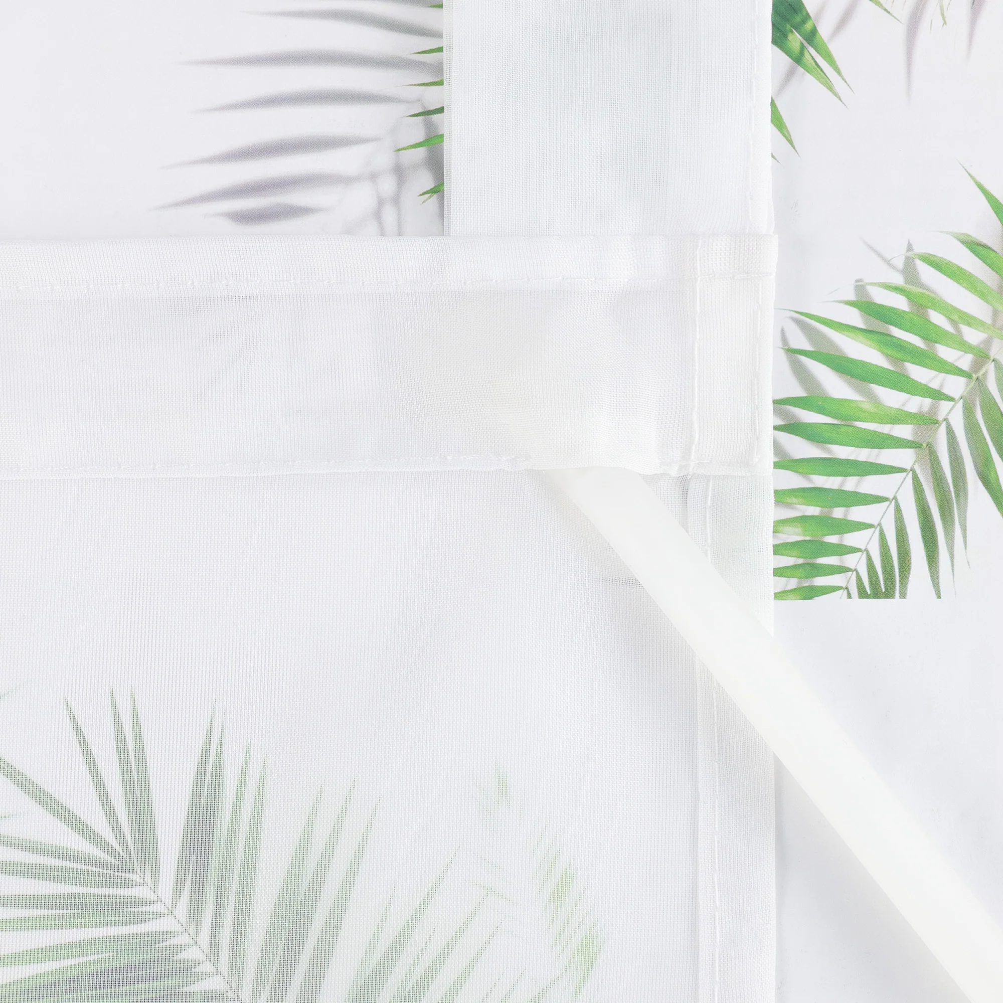 Eulen Transparente Flächenvorhang mit Schlaufen 1 stück