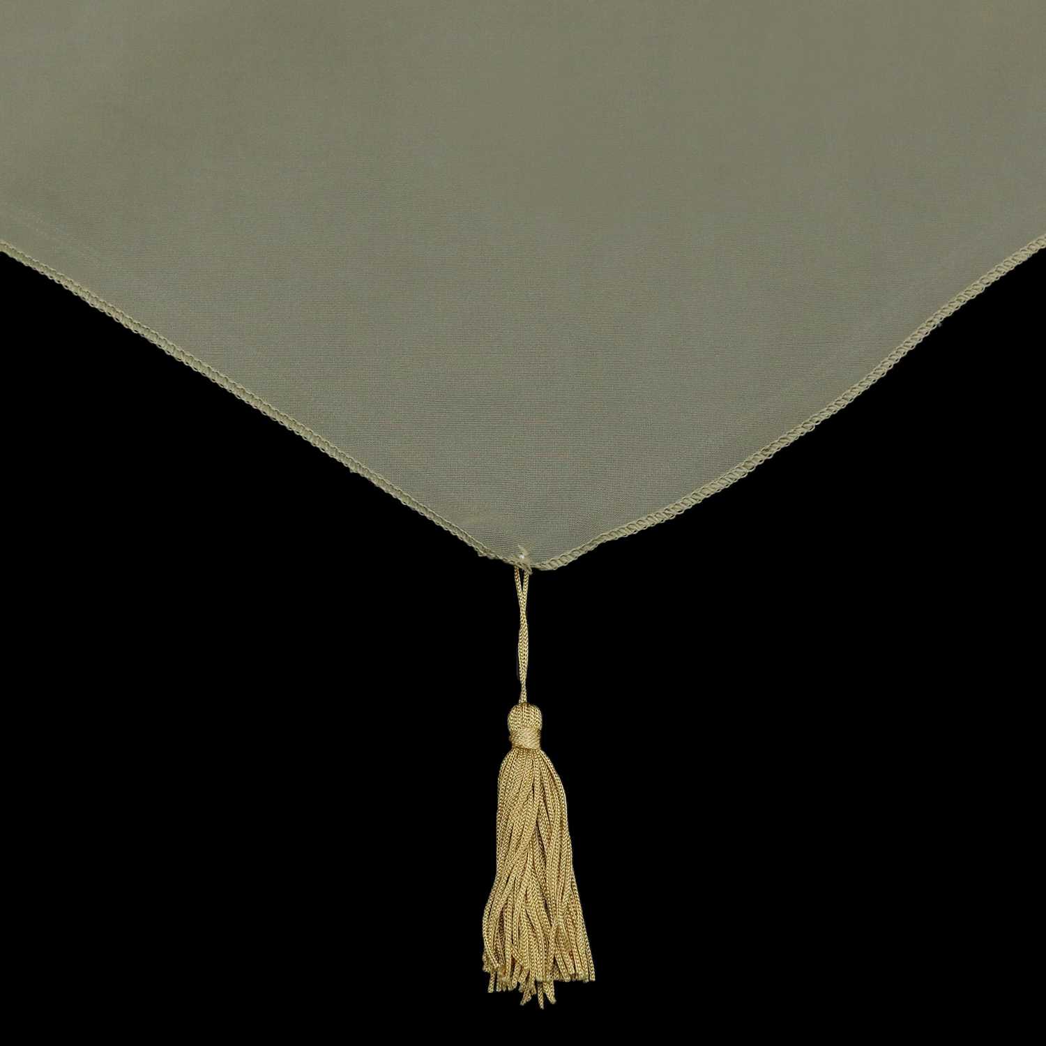 Scheibengardine durch Tunnelzug Voile Bistrogardinen mit Quaste Kurzstore Doppelte Vorhänge Halbtransparent 1 Stück