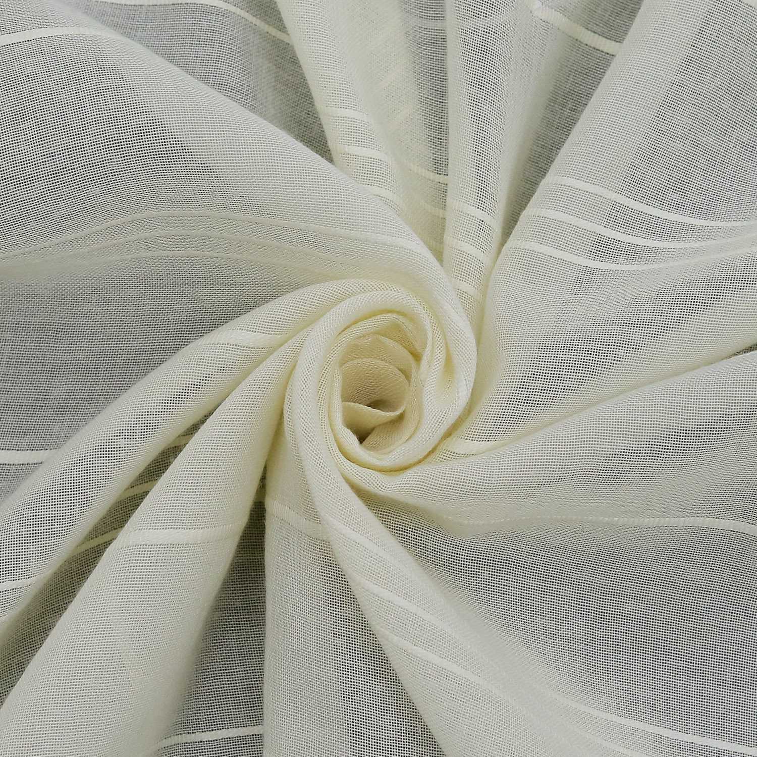 Delien Rollo klassisch weiß mit V-Schlaufen hochziehbar gardine