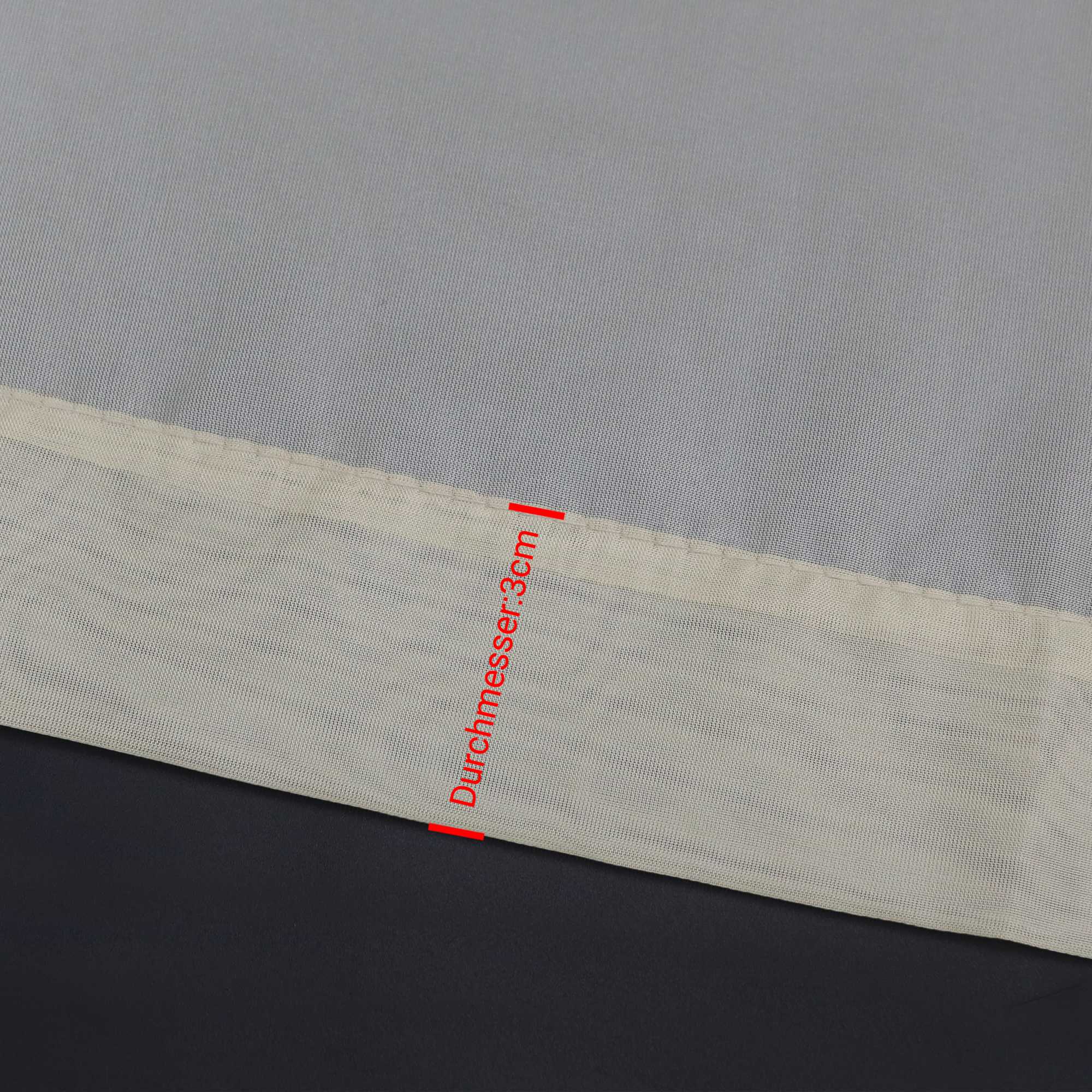 Transparente Scheibengardine mit Schmetterlingsdesign Dreiecksabschluss 1 Stück