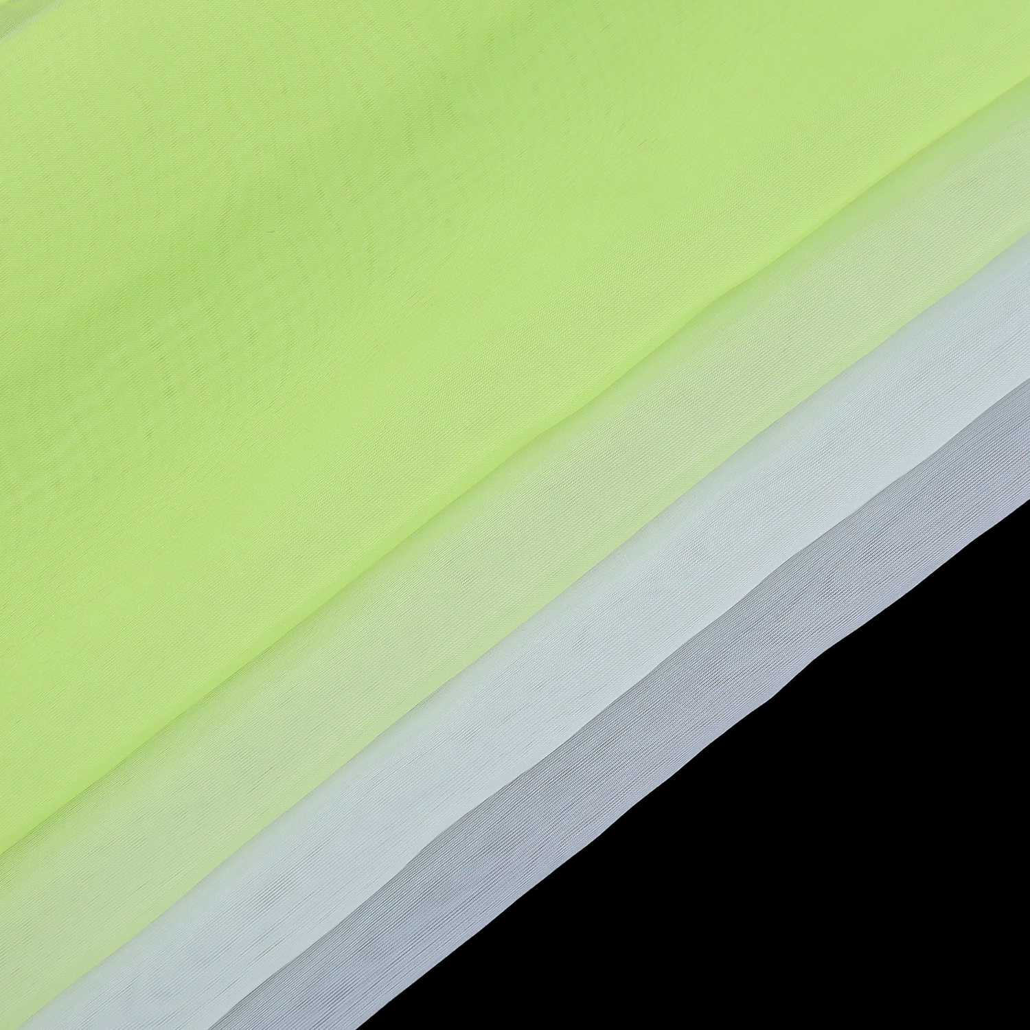 Dekorative Gardine Schal Farbverlauf extra lang 1 Stück