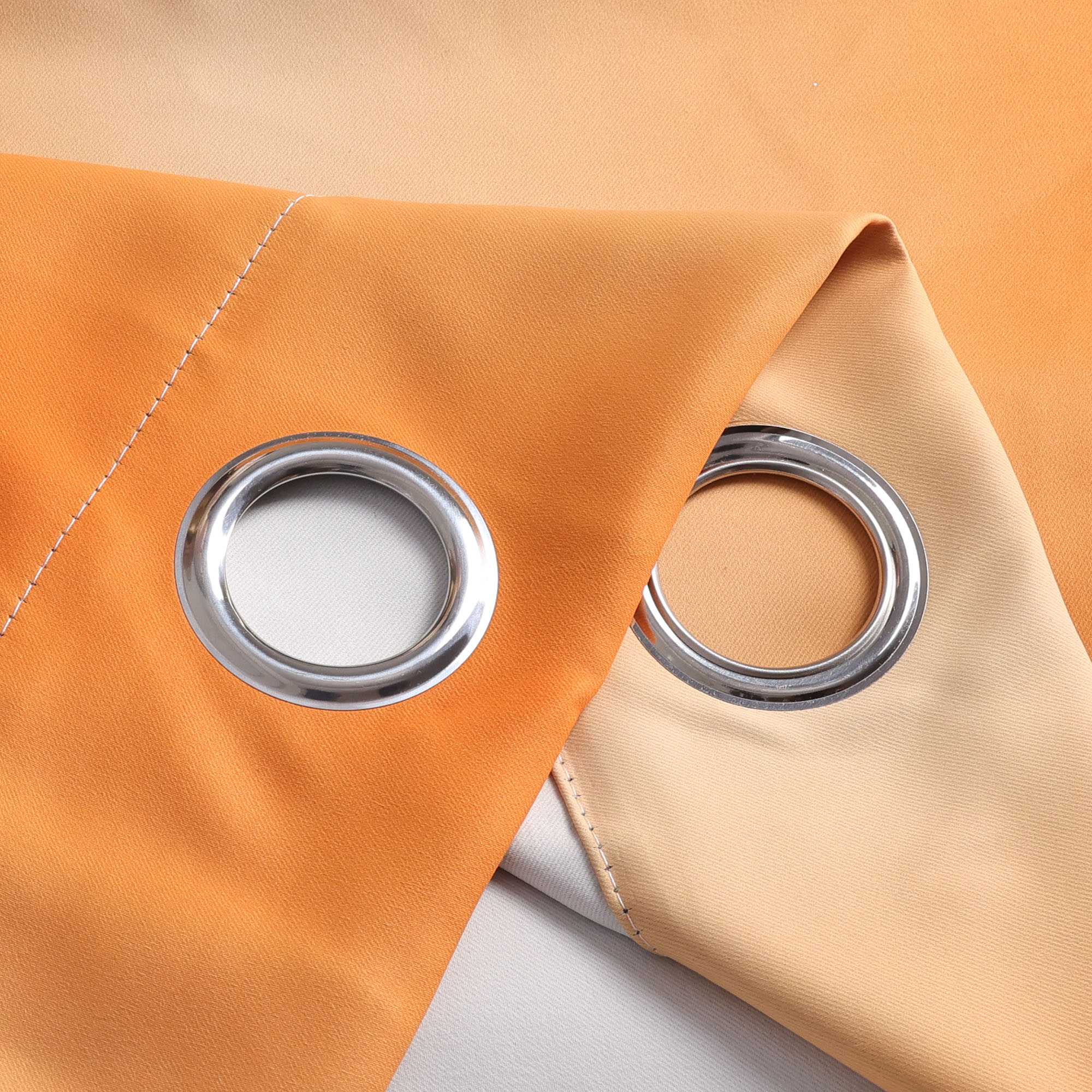 Verdunkelungsvorhang  Ösenschal Farbverlauf Privatsphäre Lichtvermeidung Thermovorhang Minimalismus 1 Stück