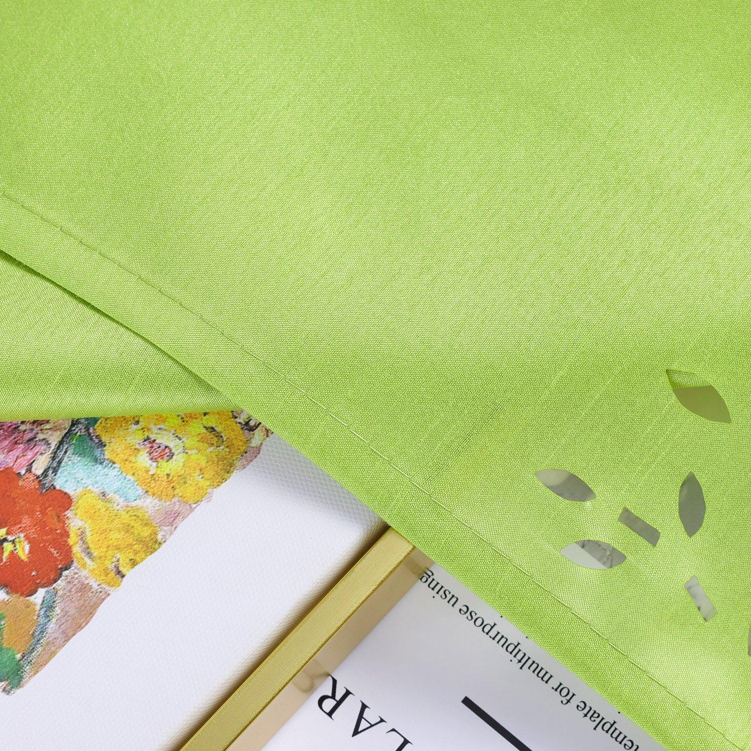 Scheibengardine mit Lochmuster Küchengardinen Kurz Voile Bistrogardine